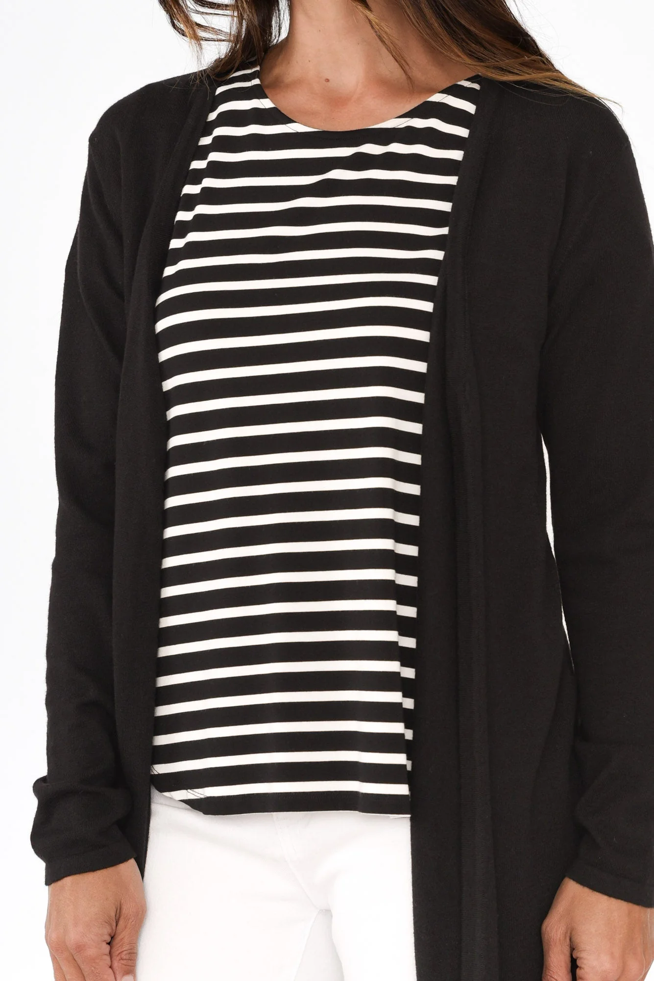 Adeline Black Lightweight Cardigan - Image 5
