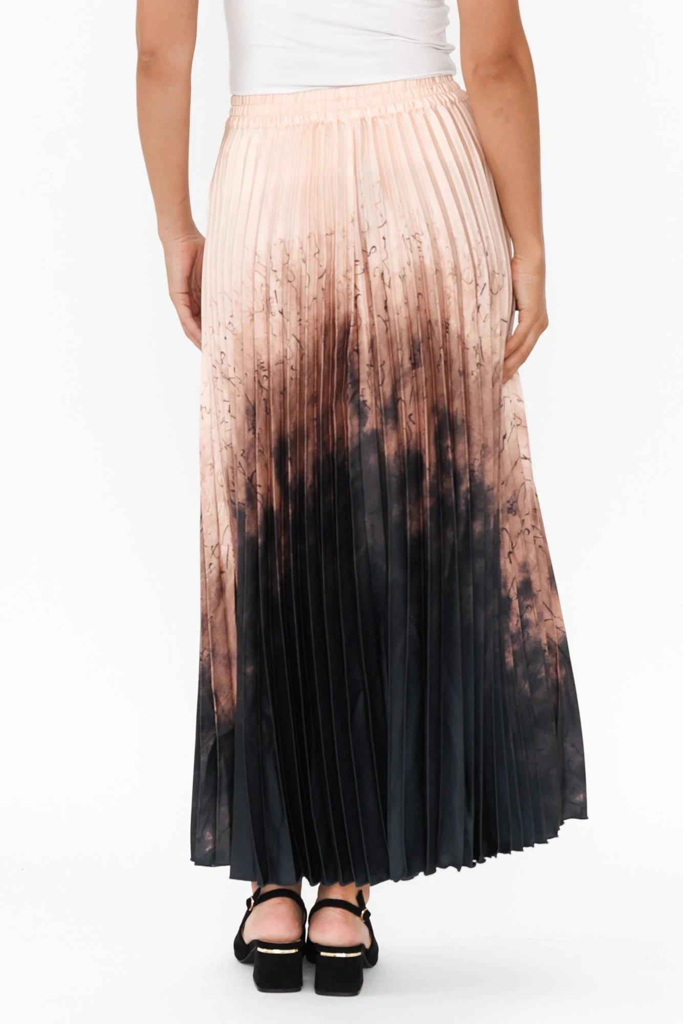 Alias Blush Abstract Pleated Skirt - Image 5