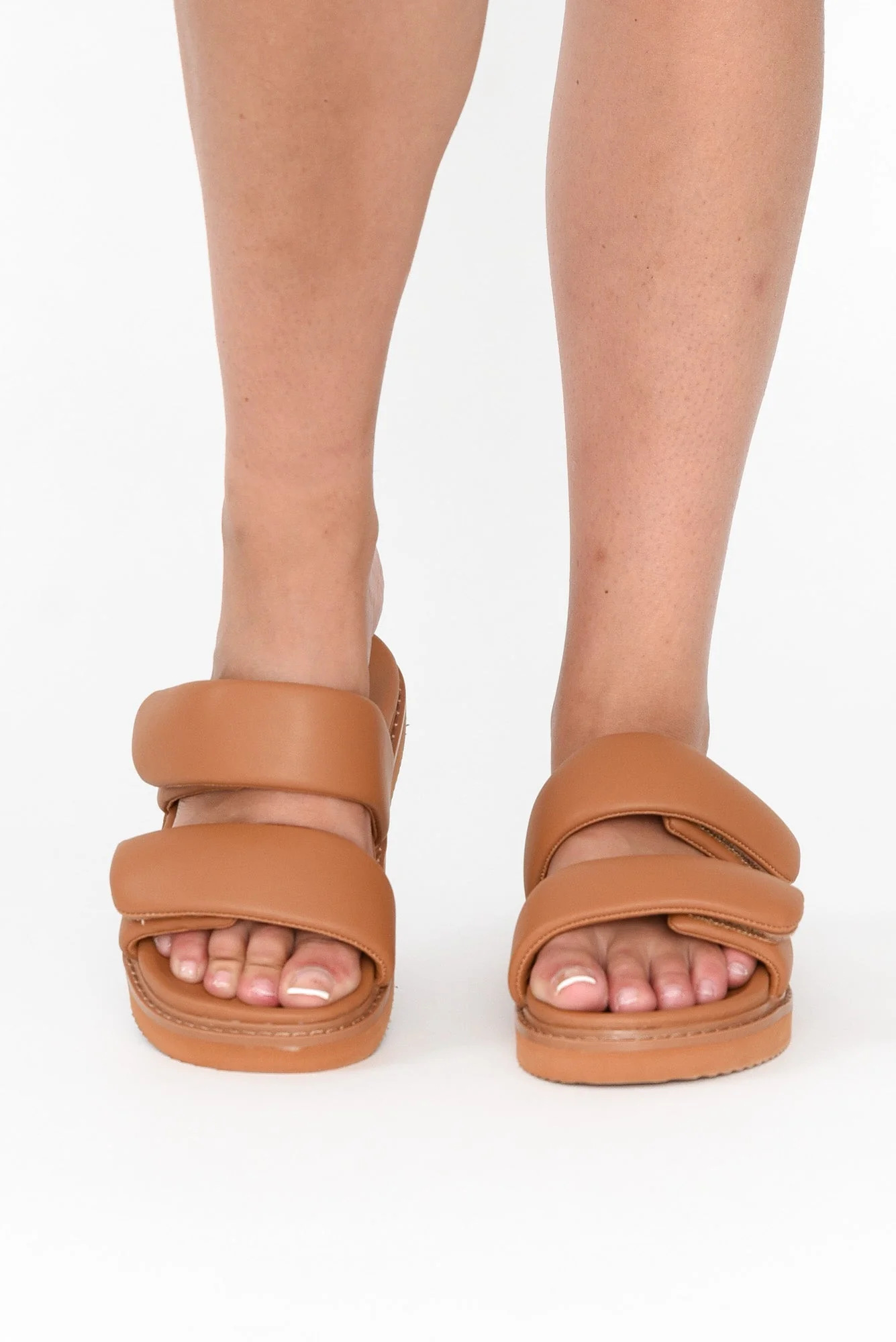 Amy Tan Leather Slide - Image 6
