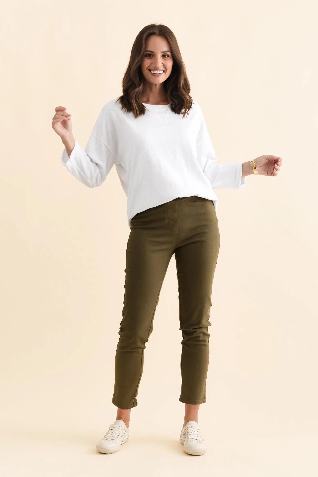 Annie White Cotton Top - Image 7