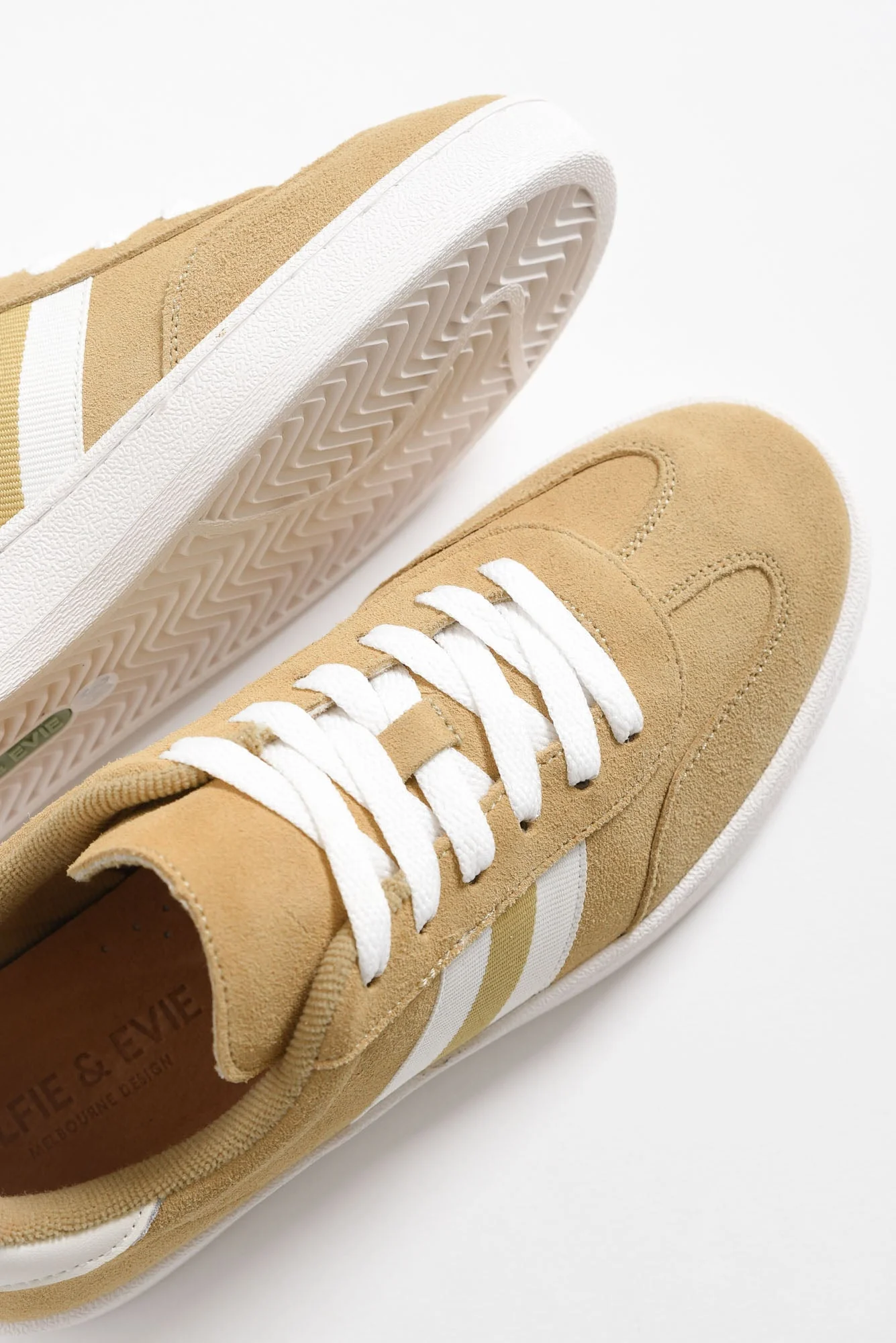 Attitude Natural Suede Sneaker - Image 7