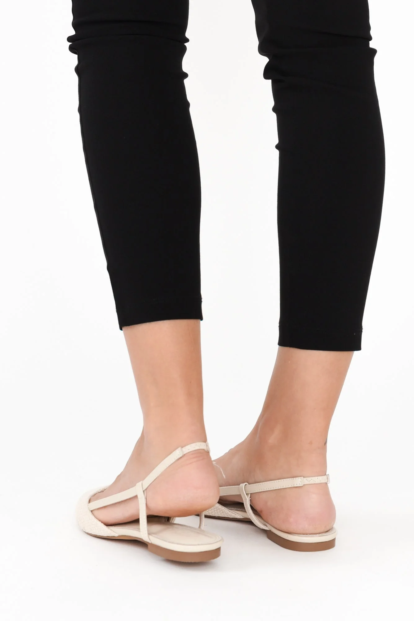 Ava Blush Leather Slingback Mule - Image 7