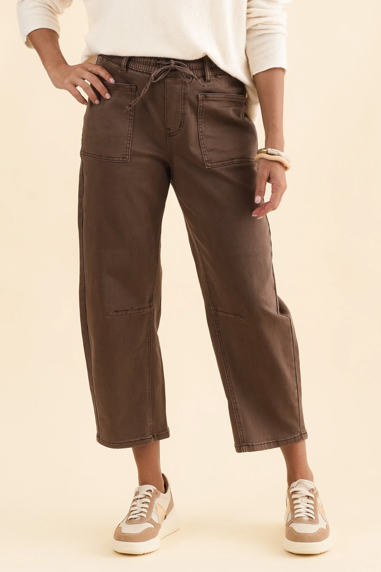 BB Barrel Chocolate Jeans - Image 2