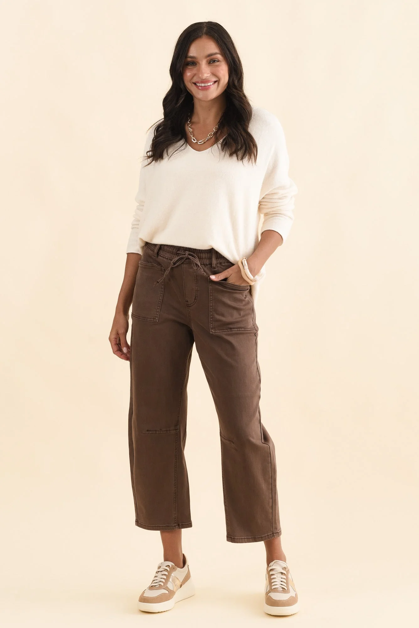 BB Barrel Chocolate Jeans - Image 7