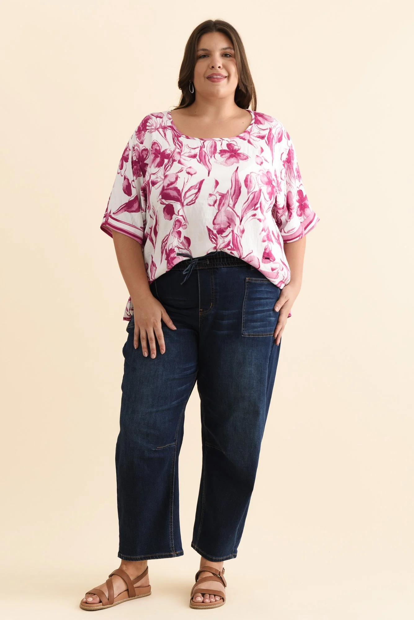 BB Barrel Dark Blue Jeans - Image 13
