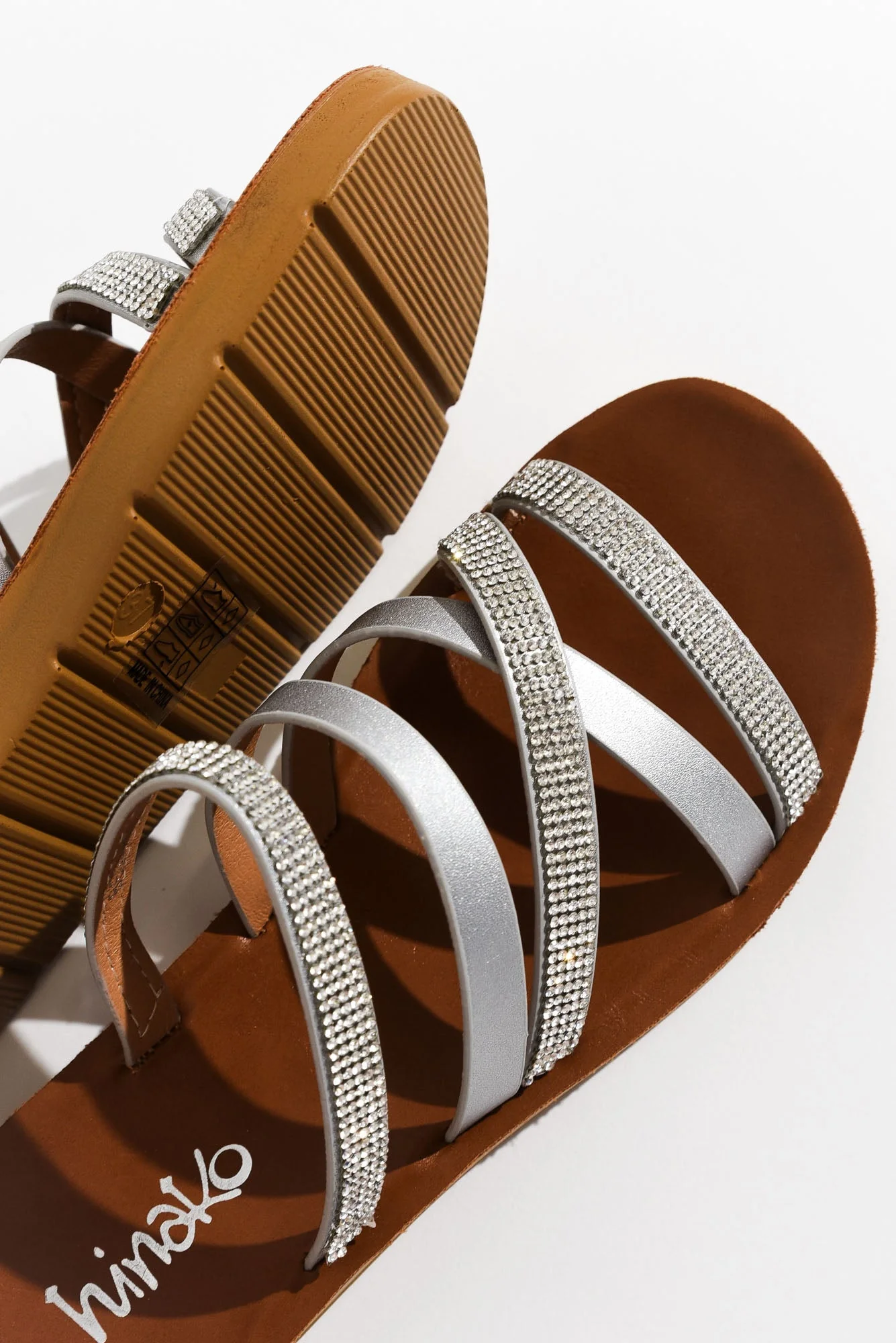Bedarra Silver Diamante Slide - Image 4