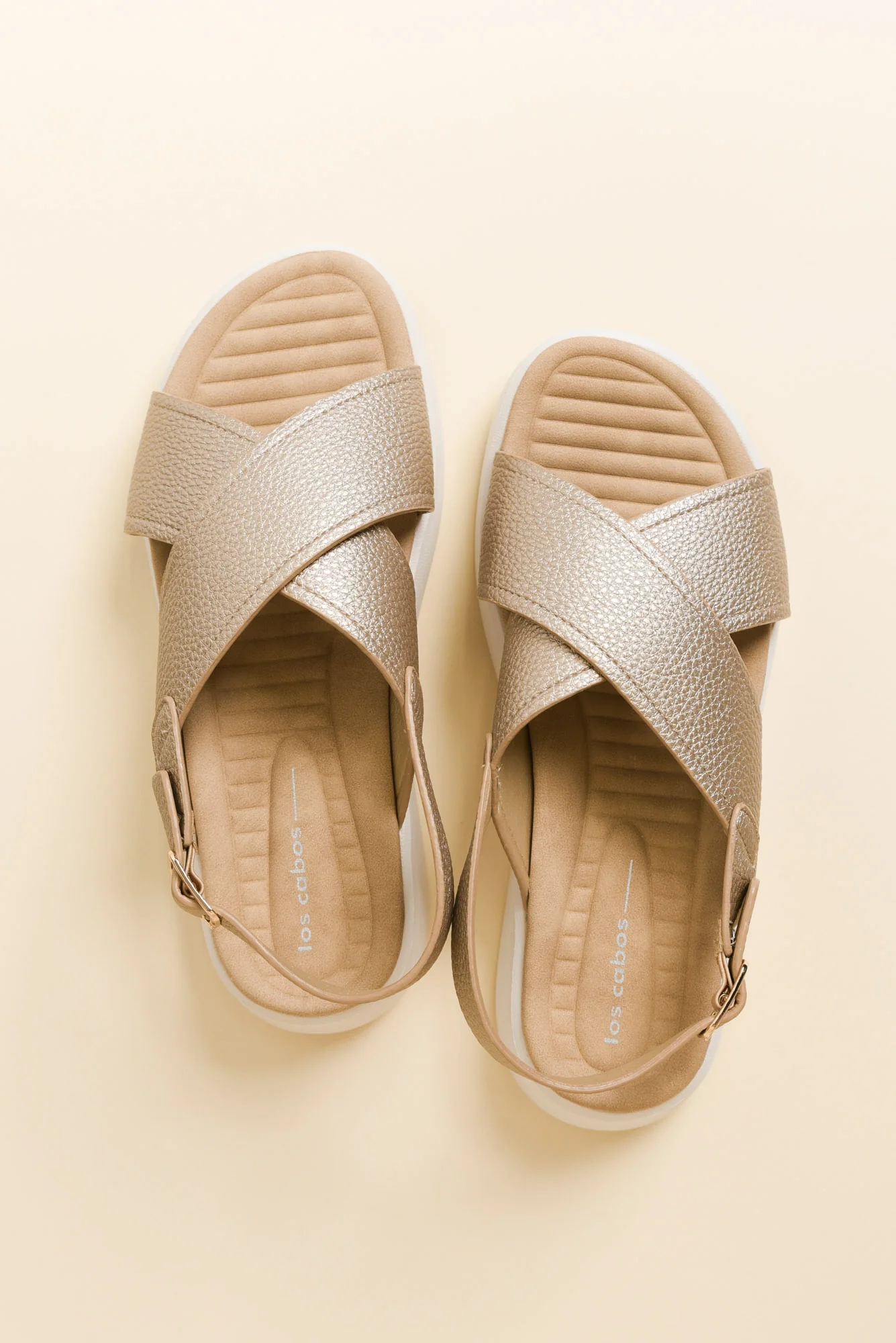Bogota Gold Platform Sandal - Image 7