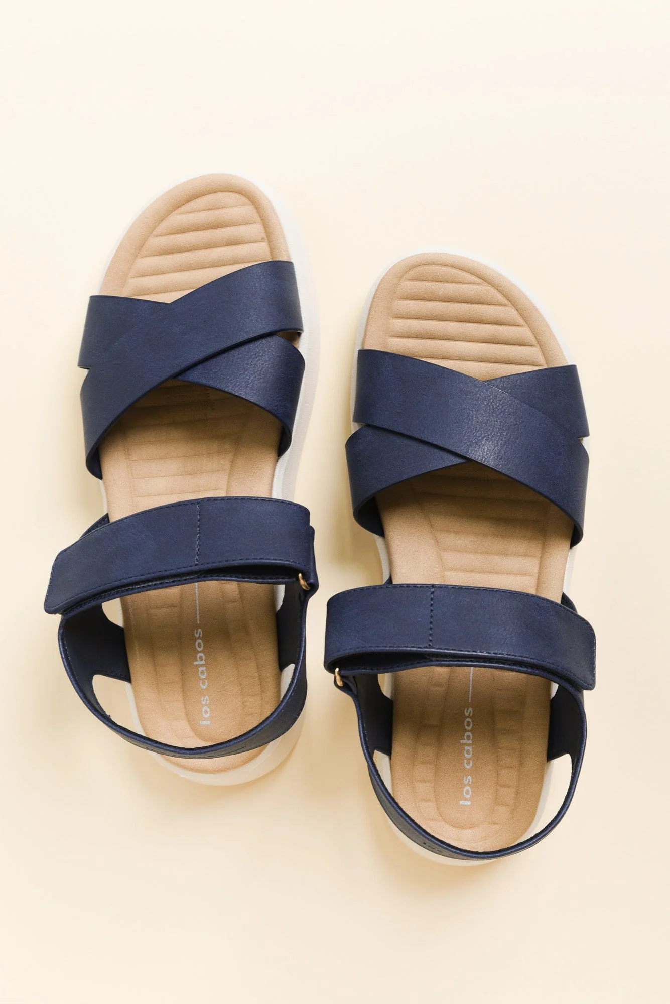 Brasilia Navy Platform Sandal - Image 4
