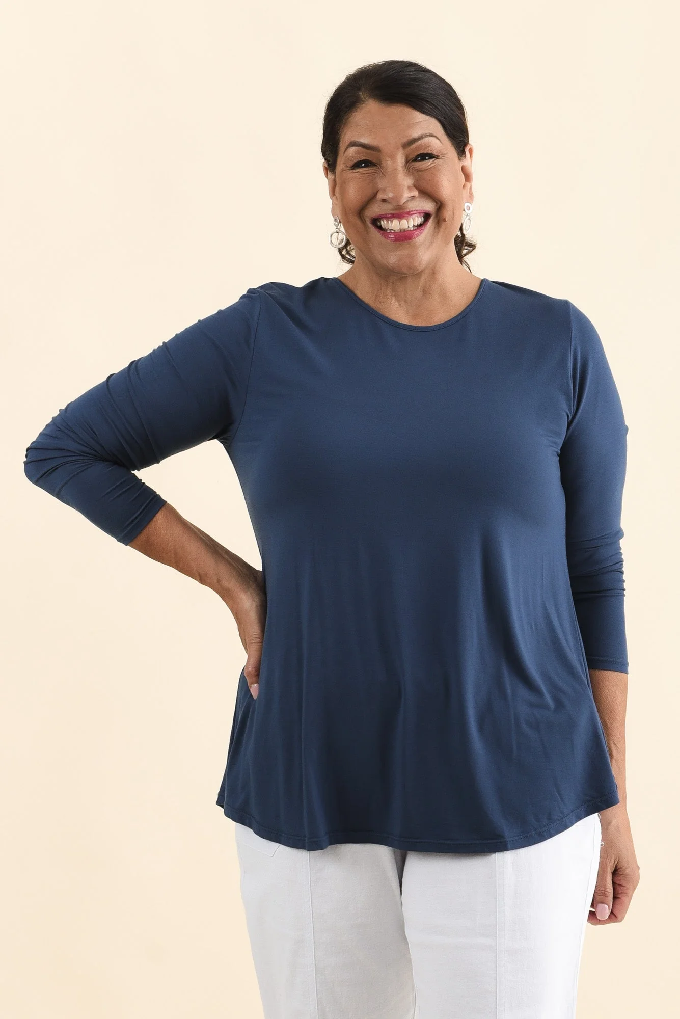 Buttery Carla Blue Top - Image 7