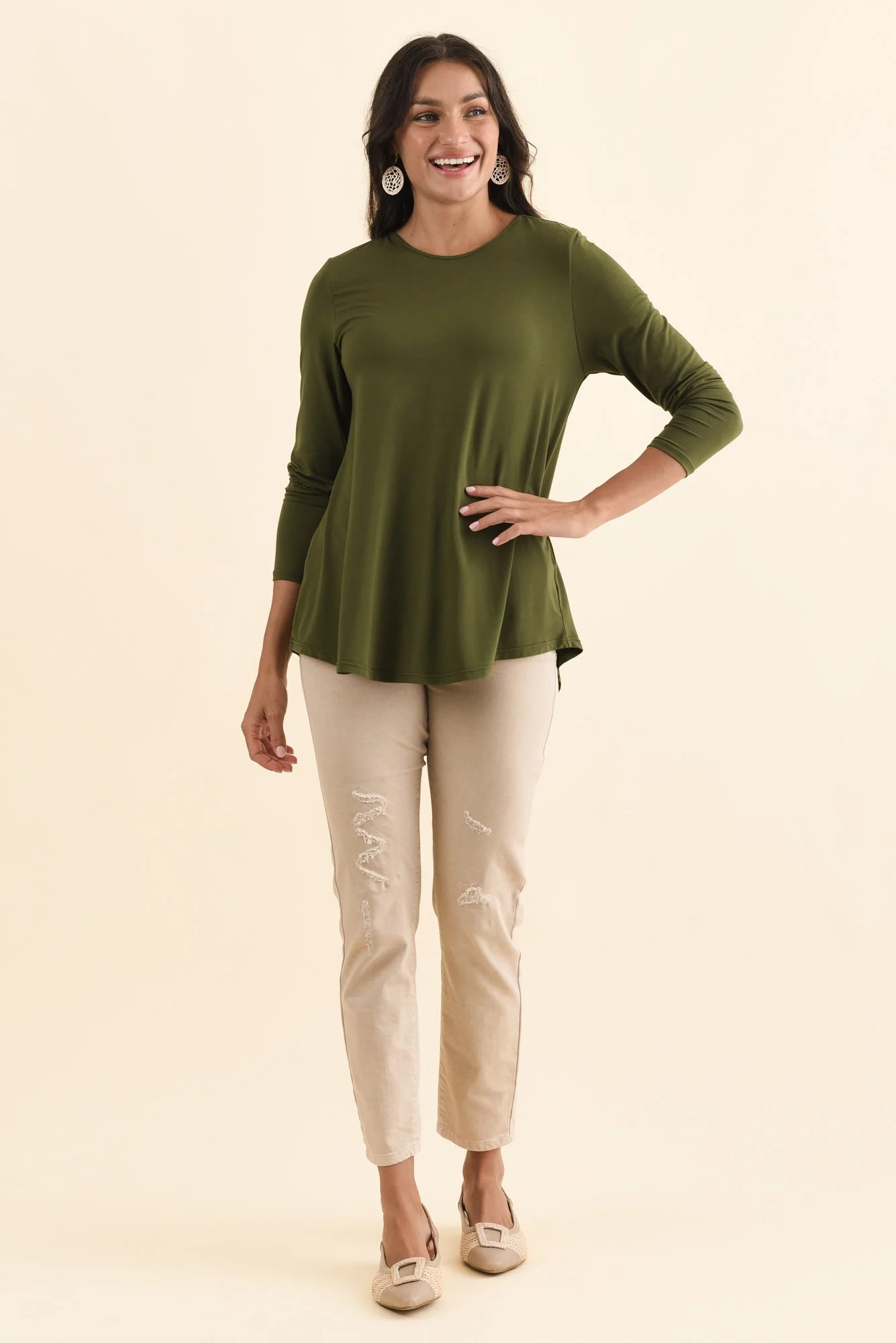 Buttery Carla Green Top - Image 6