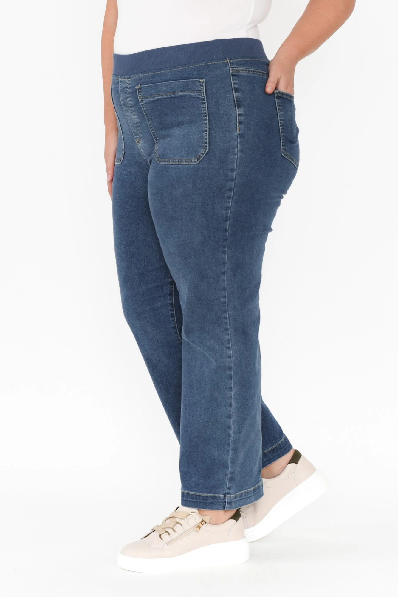Carpenter Blue Denim Stretch Jeans - Image 13