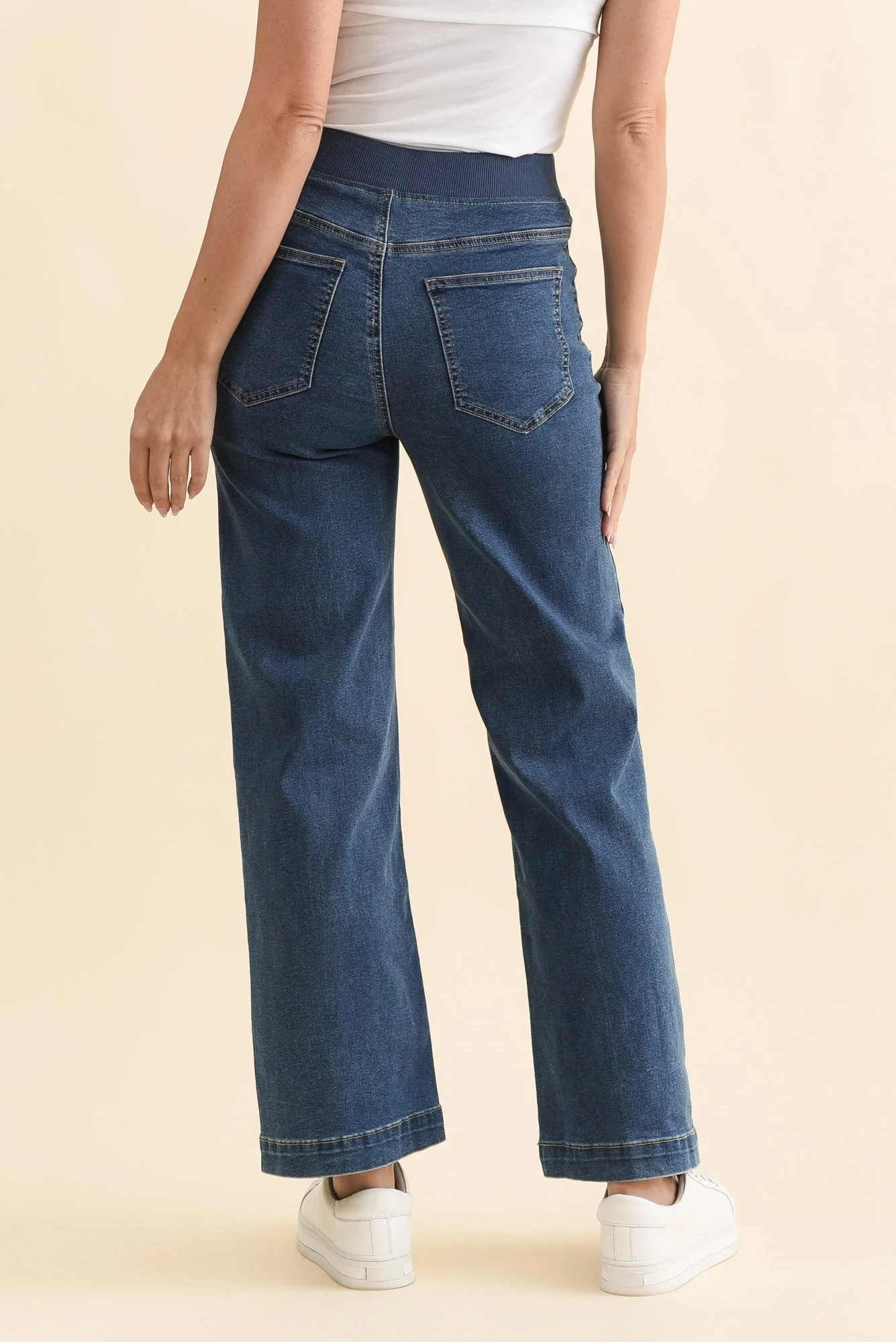 Carpenter Blue Denim Stretch Jeans - Image 4