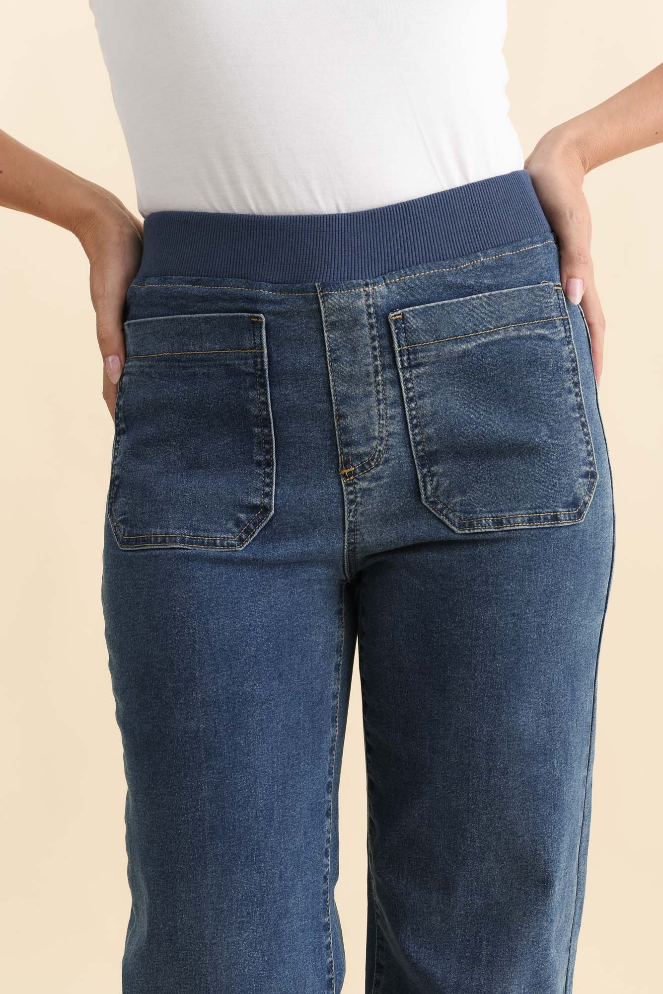Carpenter Blue Denim Stretch Jeans - Image 5