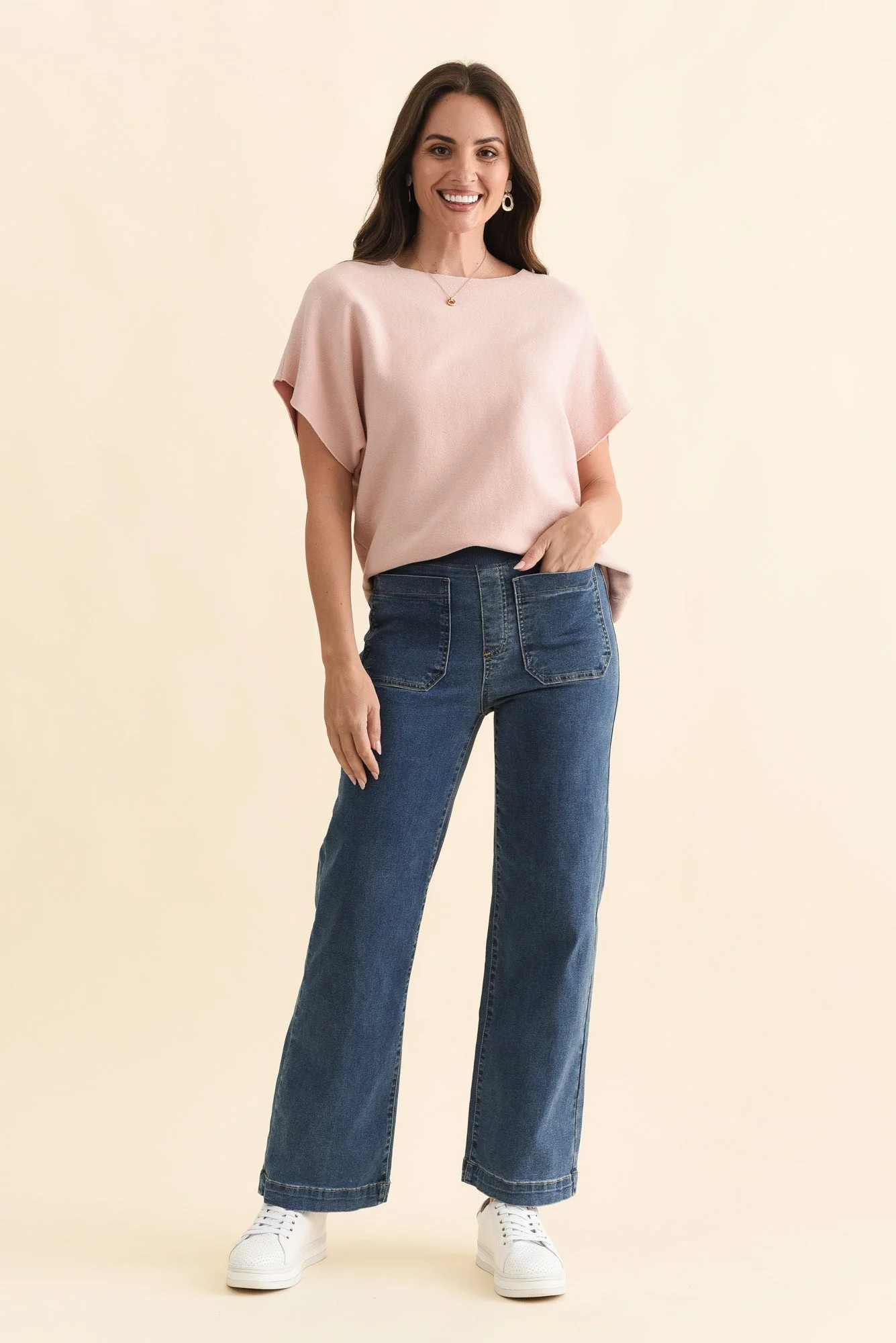 Carpenter Blue Denim Stretch Jeans - Image 6