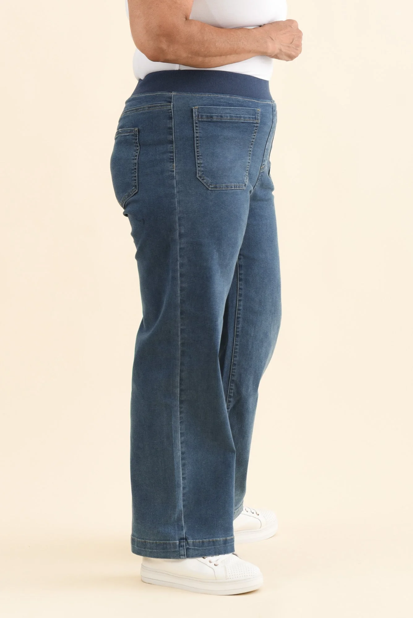 Carpenter Blue Denim Stretch Jeans - Image 9