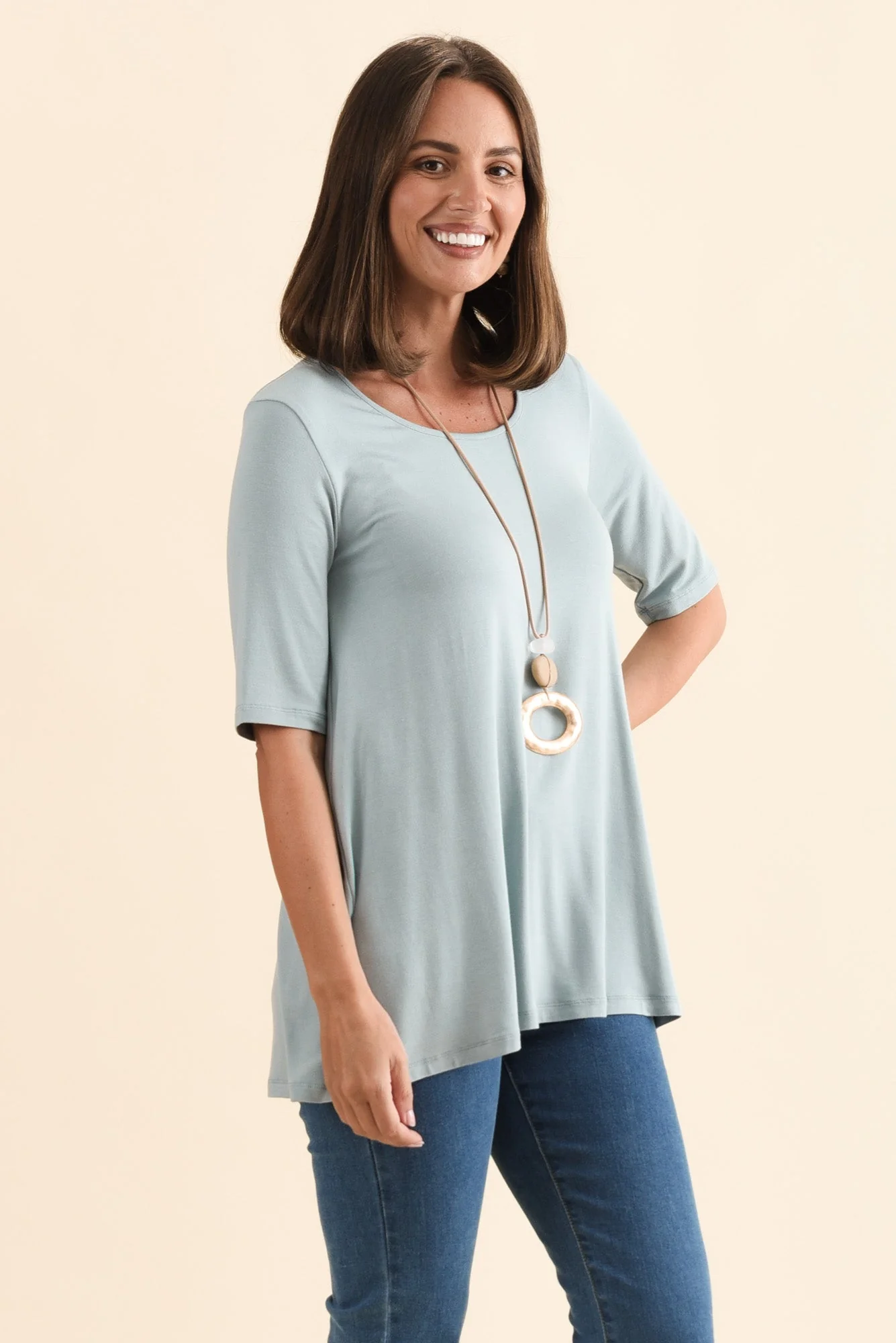 Carter Steel Bamboo Tunic Top - Image 3