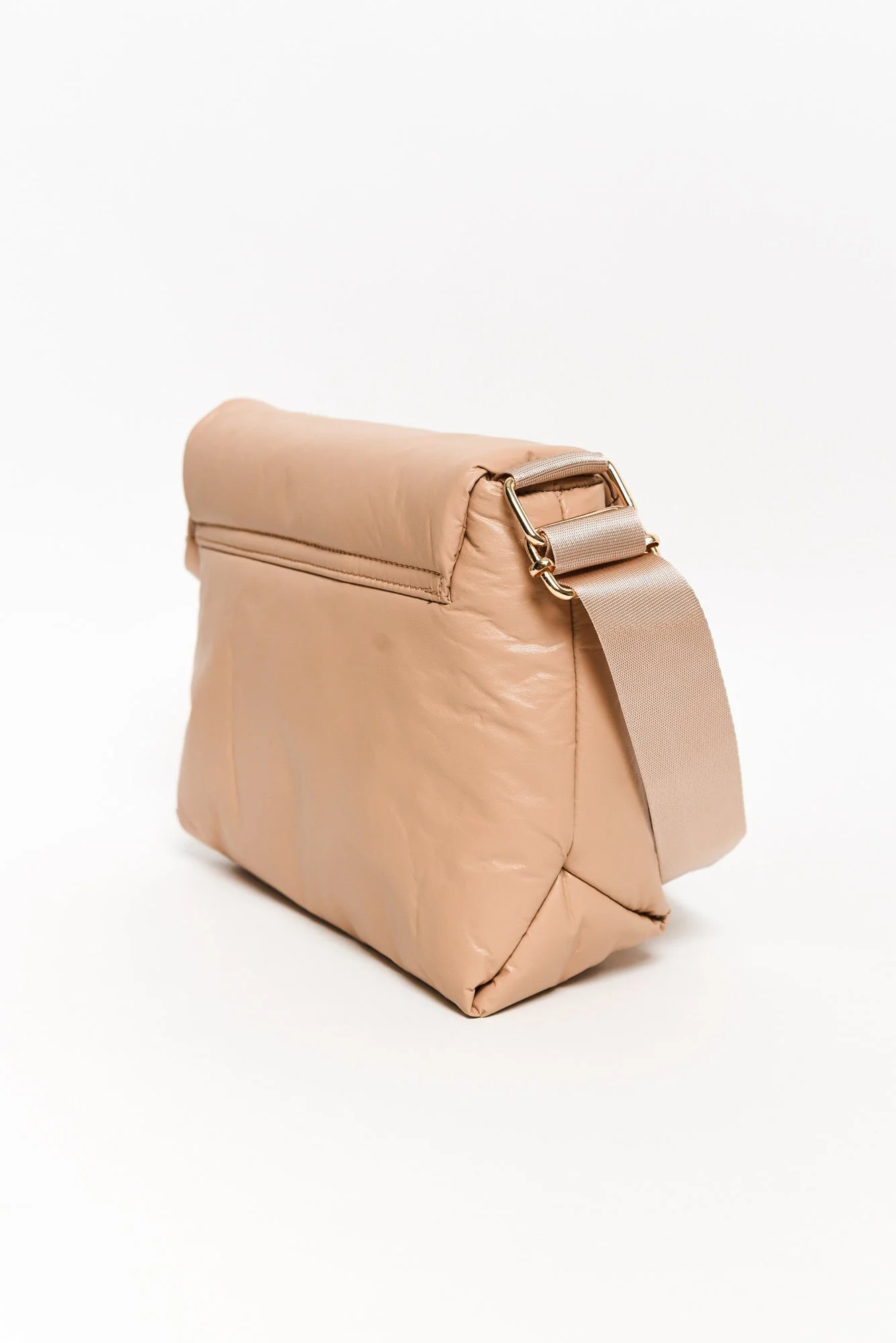 Casa Beige Puffer Crossbody Bag - Image 4