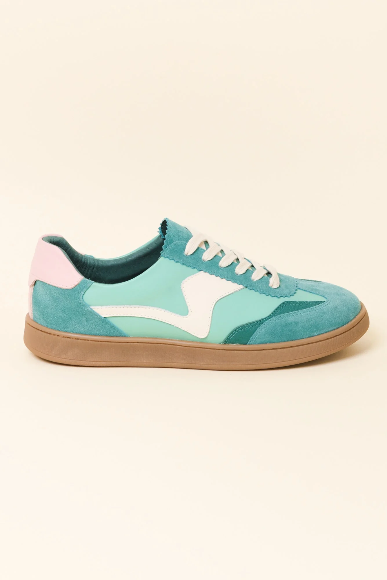 Castro Green Suede Leather Sneaker