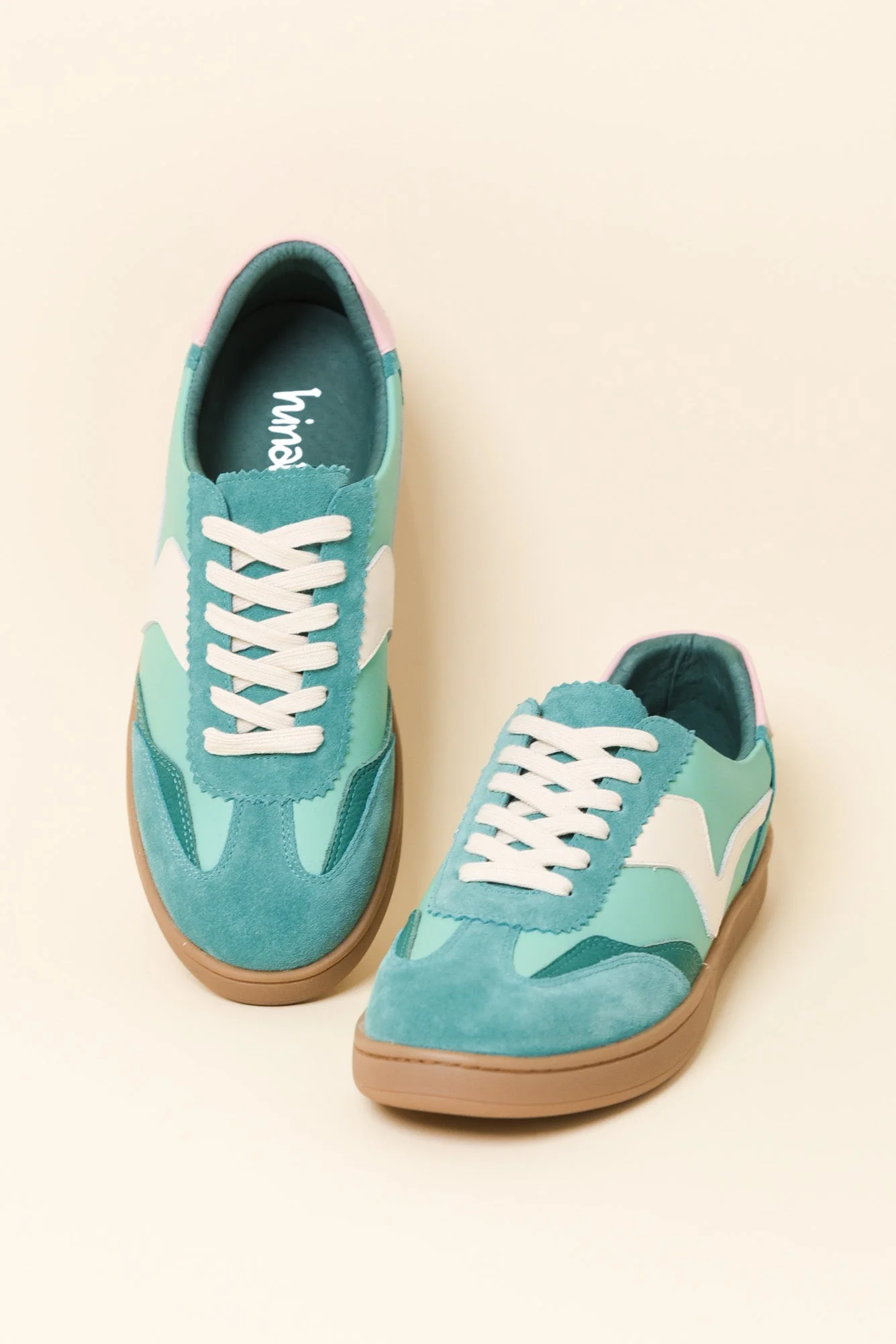 Castro Green Suede Leather Sneaker - Image 2