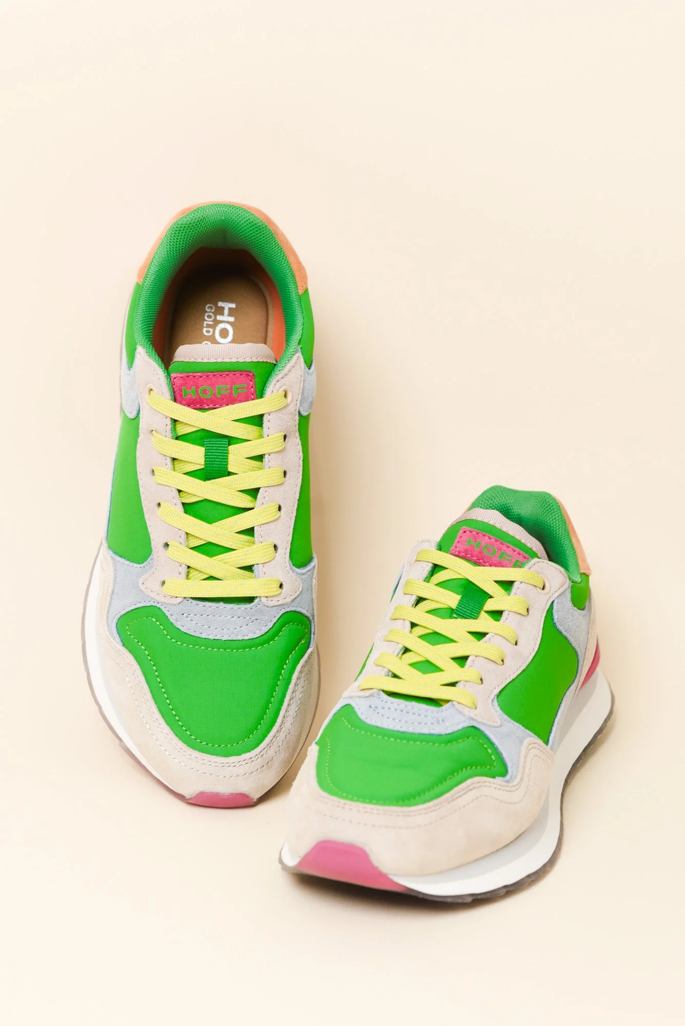 City Green Multi Leather Sneaker - Image 2