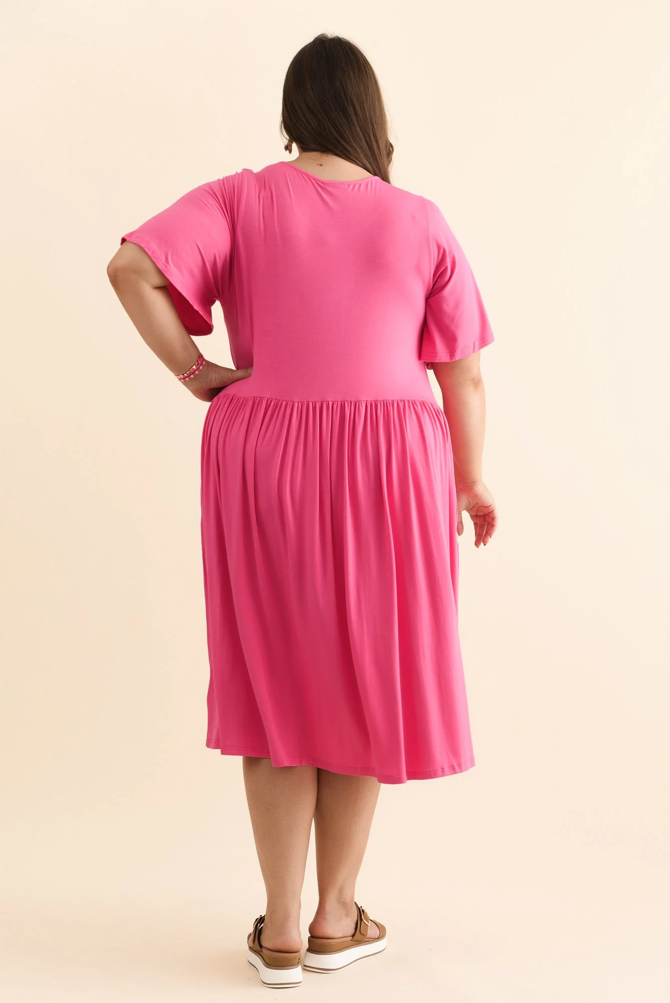 Dalton Pink Crescent Dress - Image 11