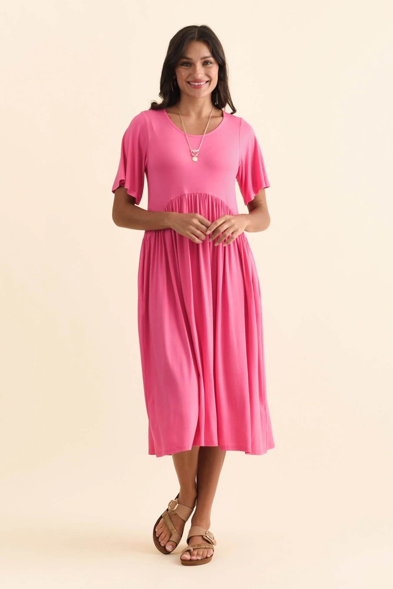 Dalton Pink Crescent Dress - Image 3