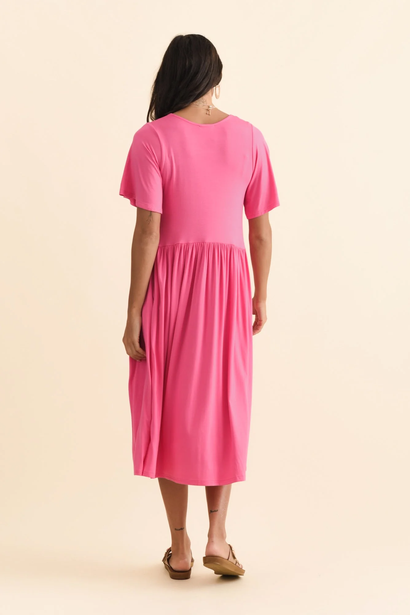 Dalton Pink Crescent Dress - Image 5