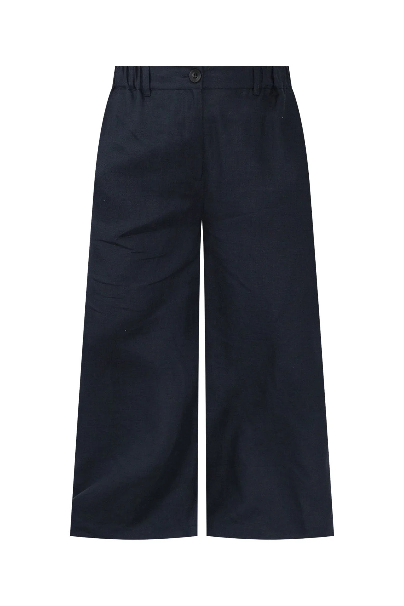 Delsey Navy Linen Wide Leg Pants - Image 5