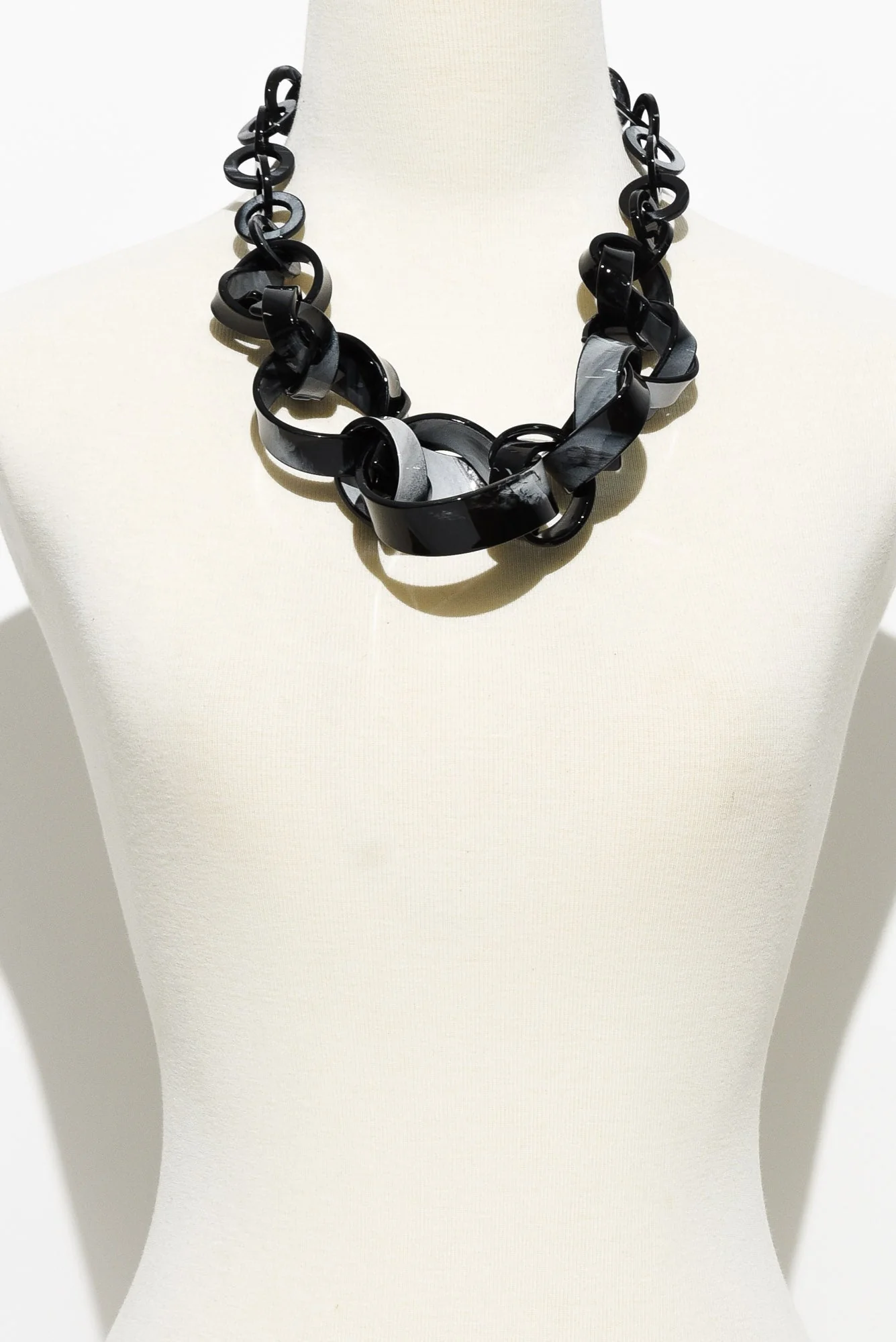 Denver Black Chain Necklace