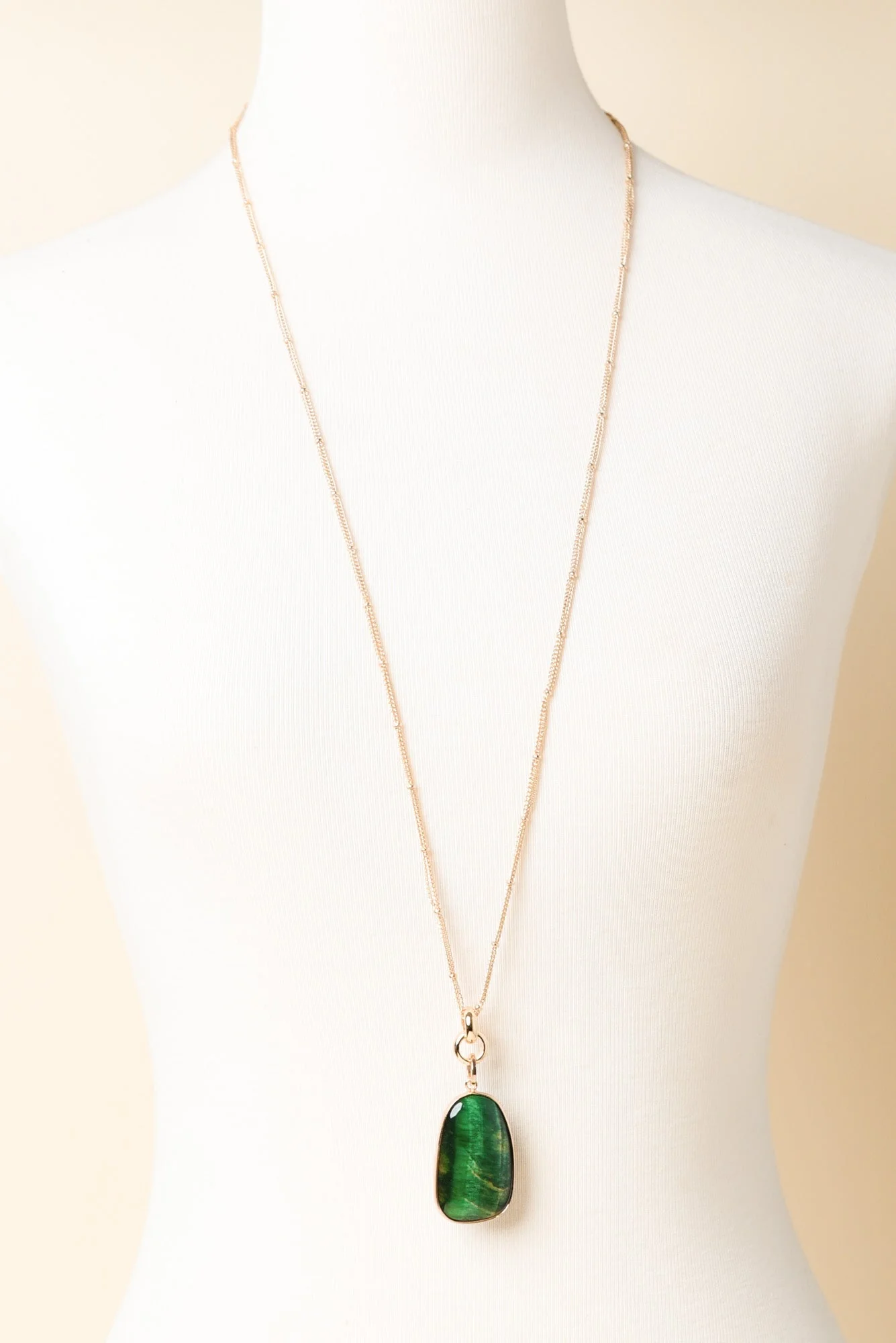 Fable Green Pendant Necklace - Image 2
