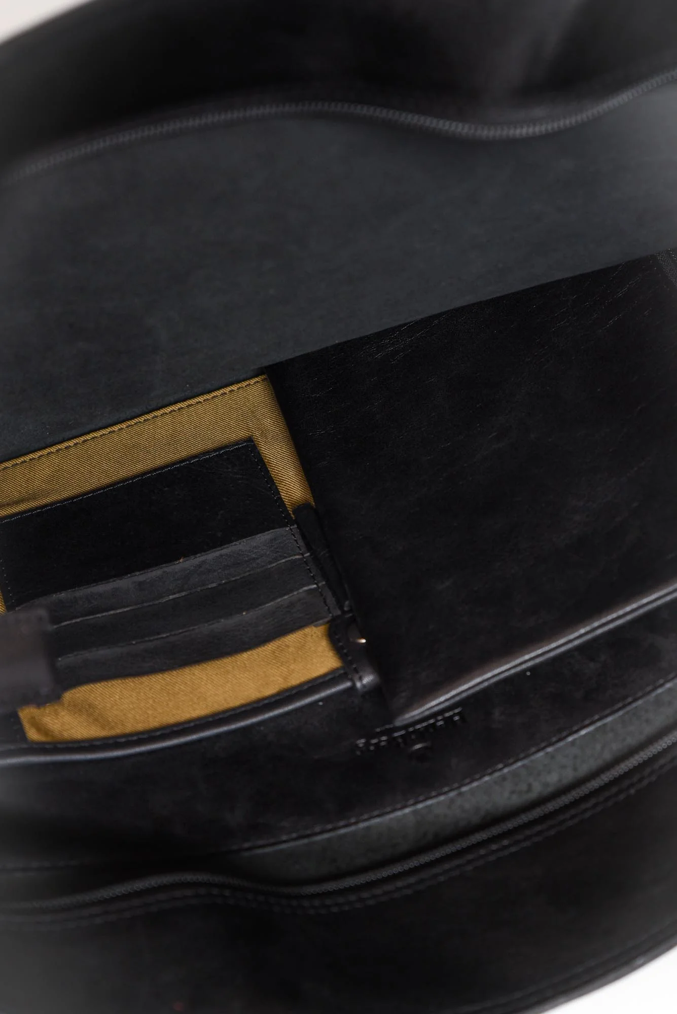 Fenna Black Leather Tote - Image 4