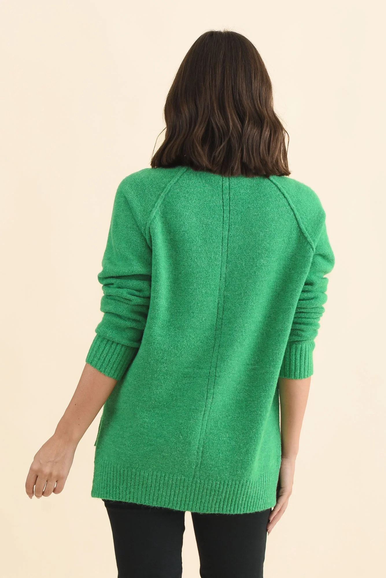 Finn Green Knit Jumper - Image 4