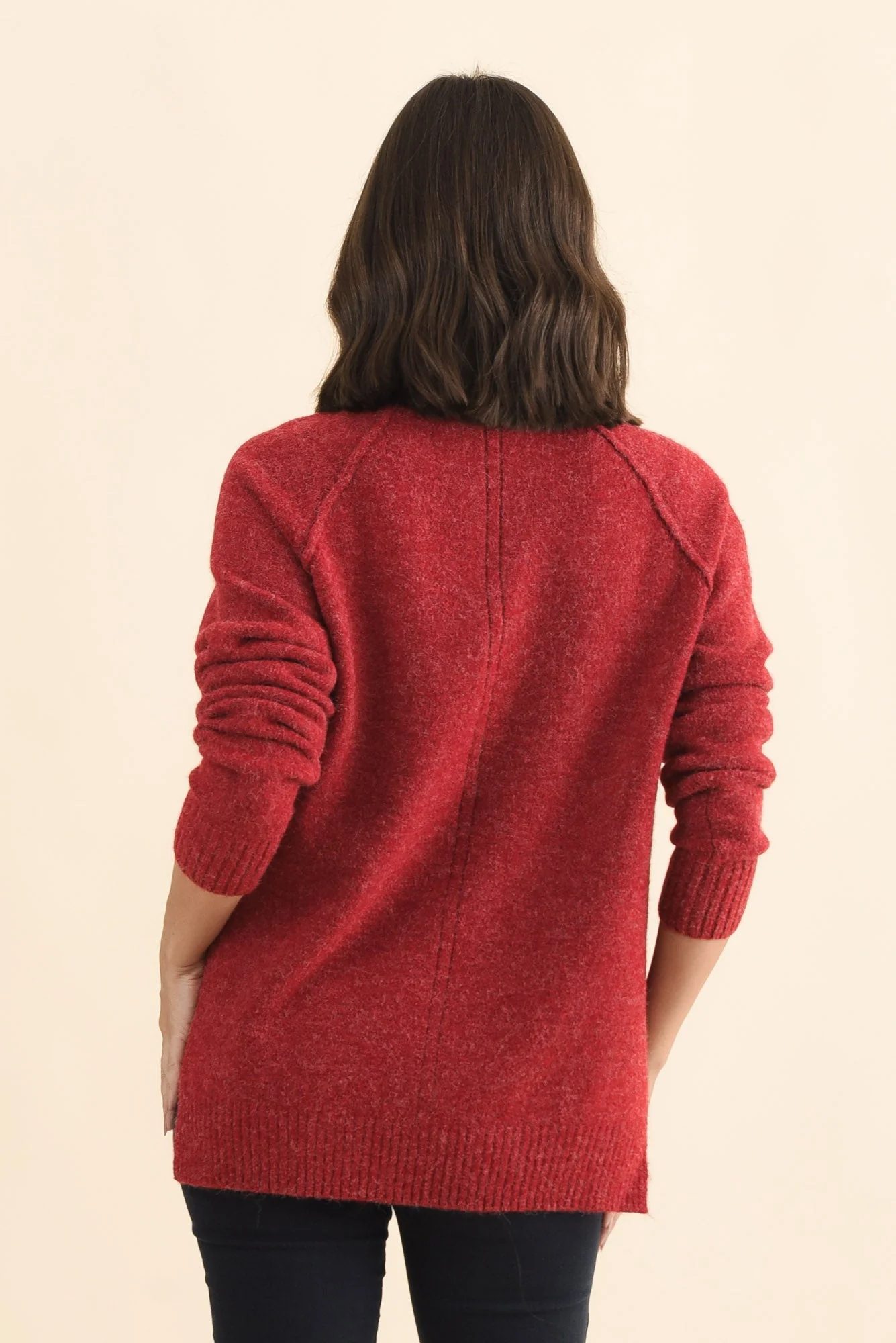 Finn Red Knit Jumper - Image 5