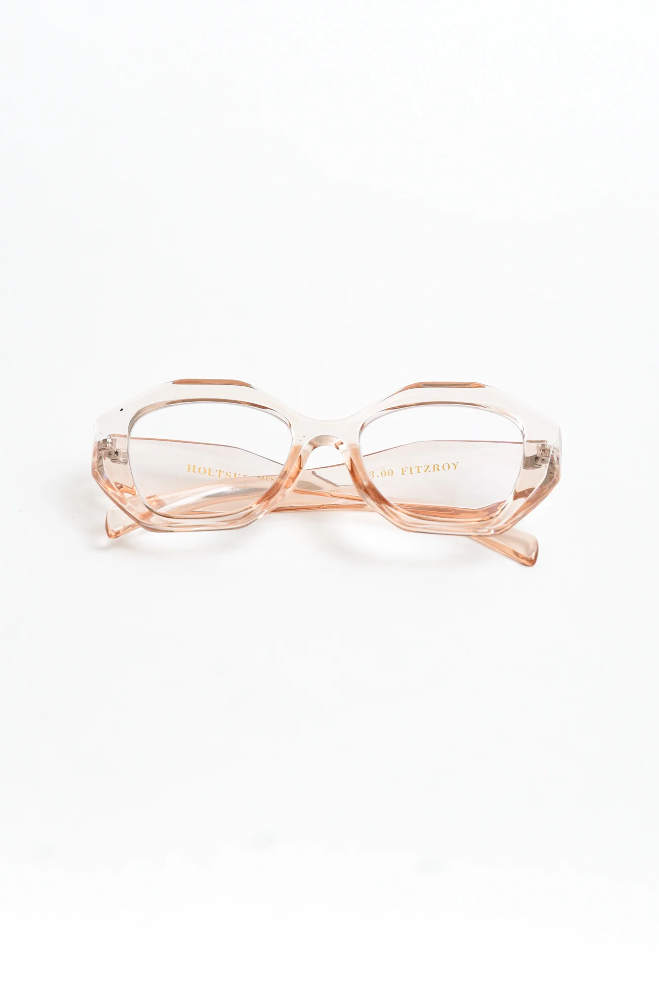 Fitzroy Champagne Oversized Reading Glasses - Image 2