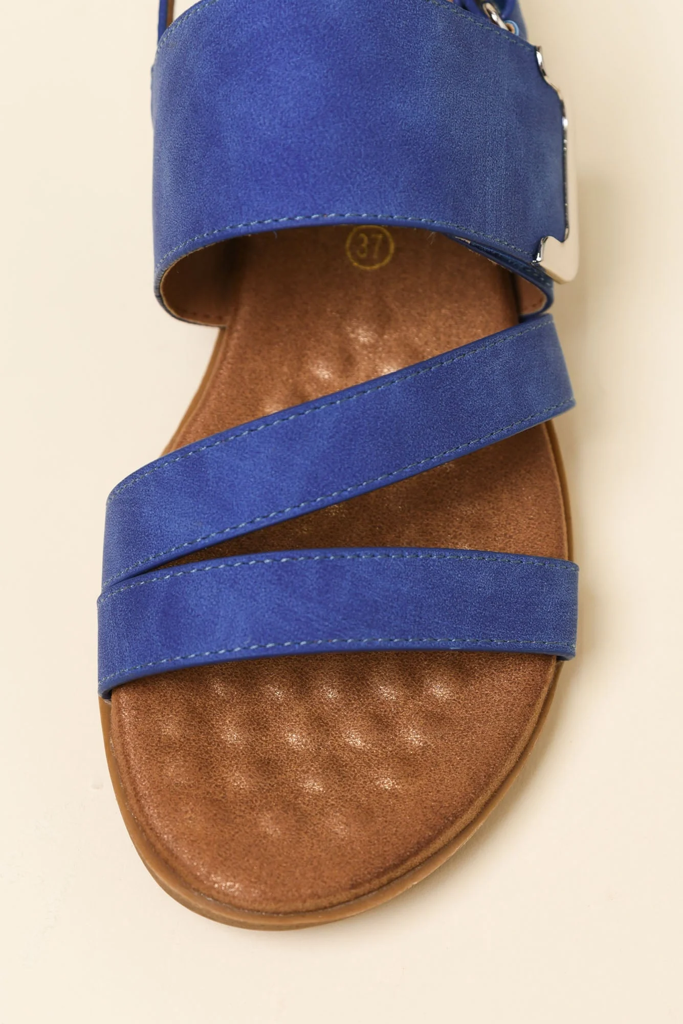 Flinders Blue Velcro Sandal - Image 6