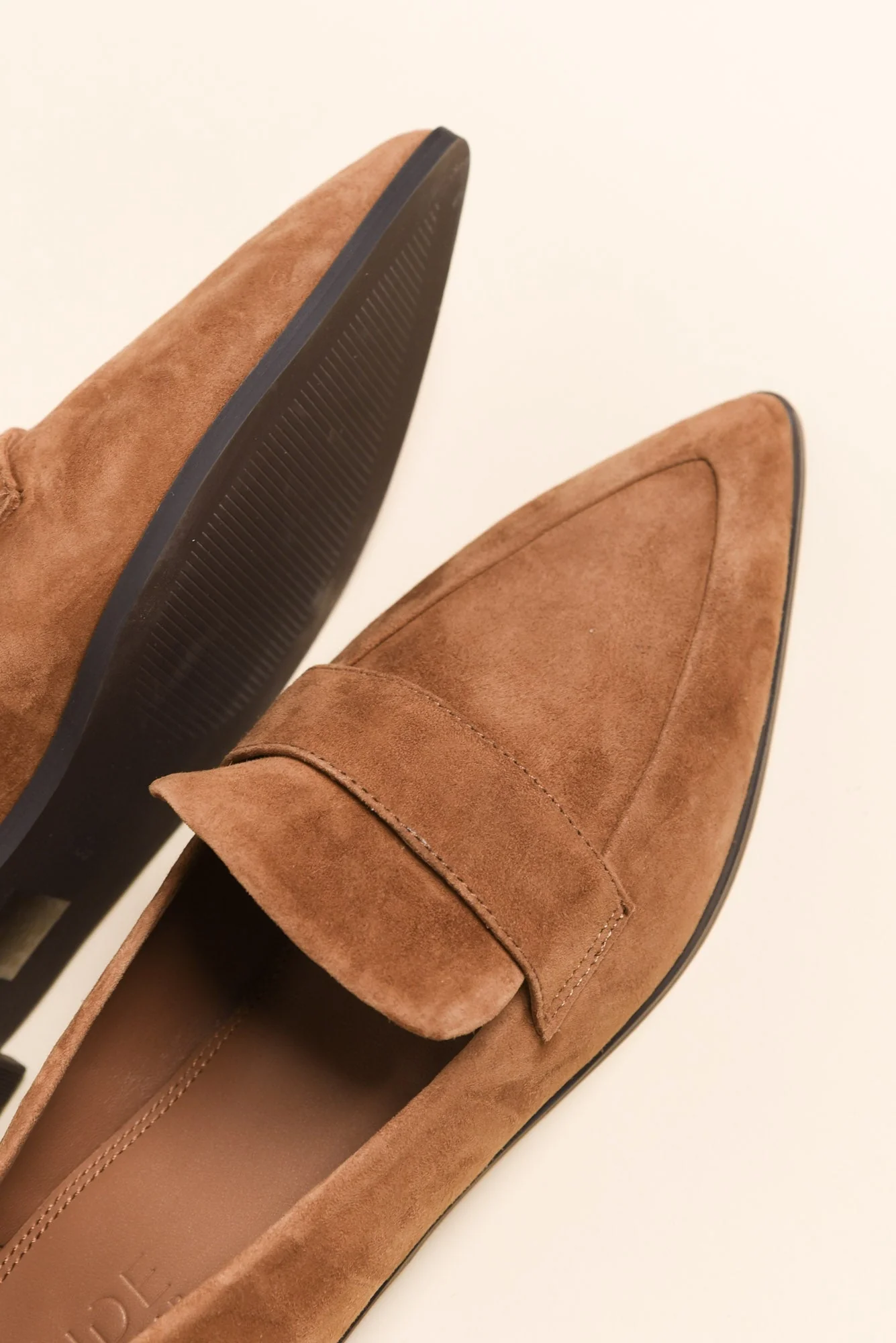 France Tan Suede Loafer - Image 4