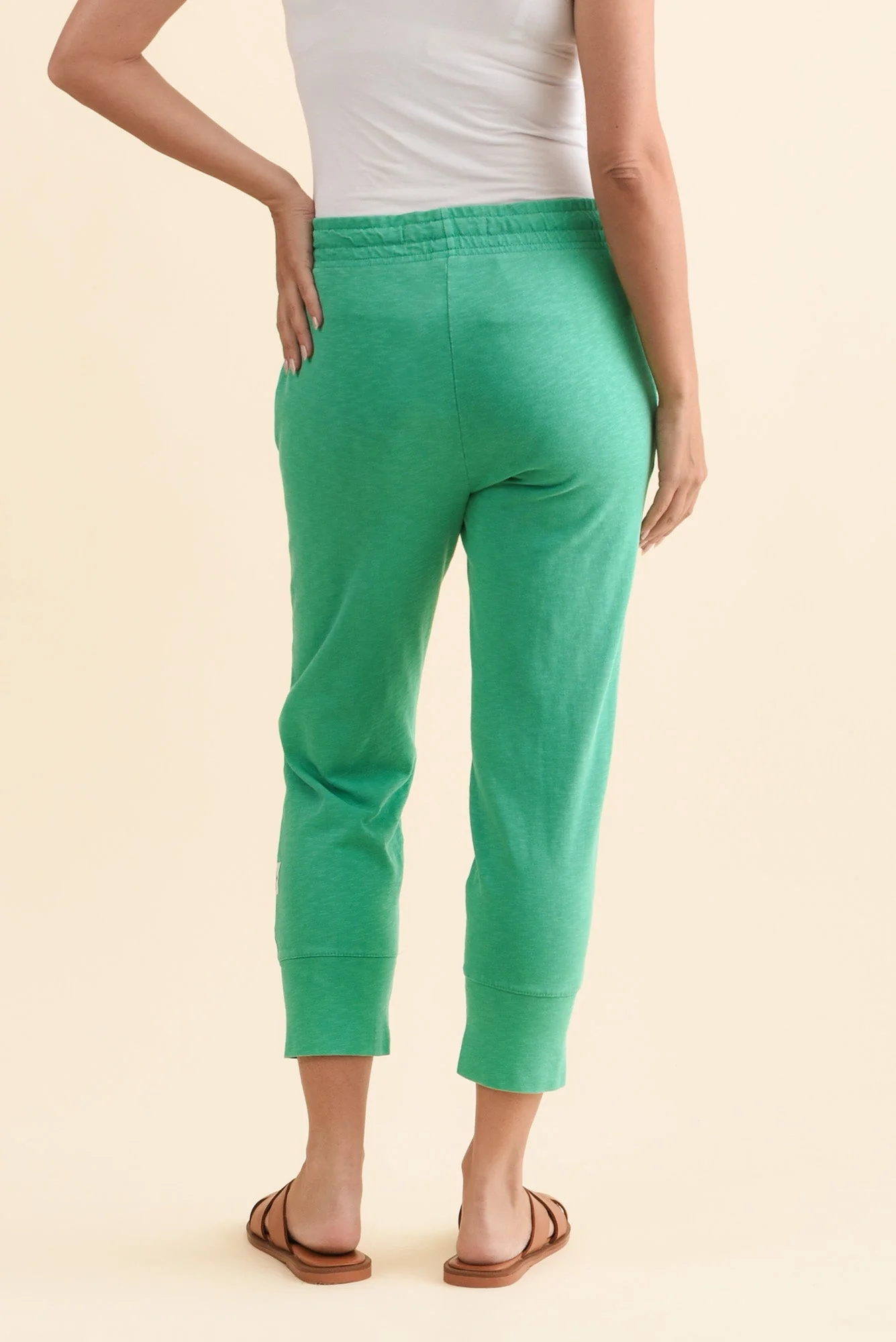 Fundamental Brunch Jade Cotton Sweatpants - Image 5