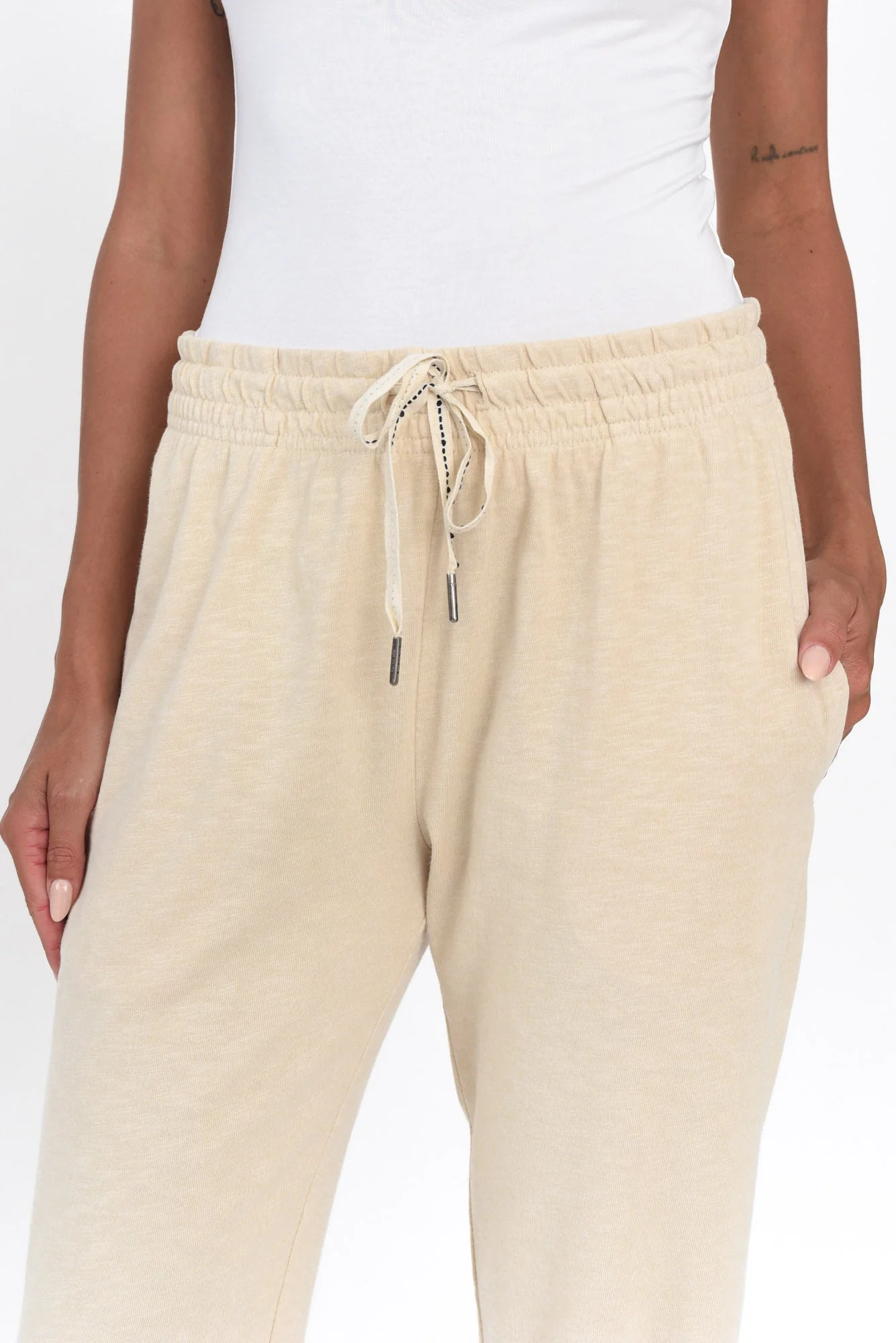 Fundamental Brunch Natural Cotton Sweatpants - Image 6