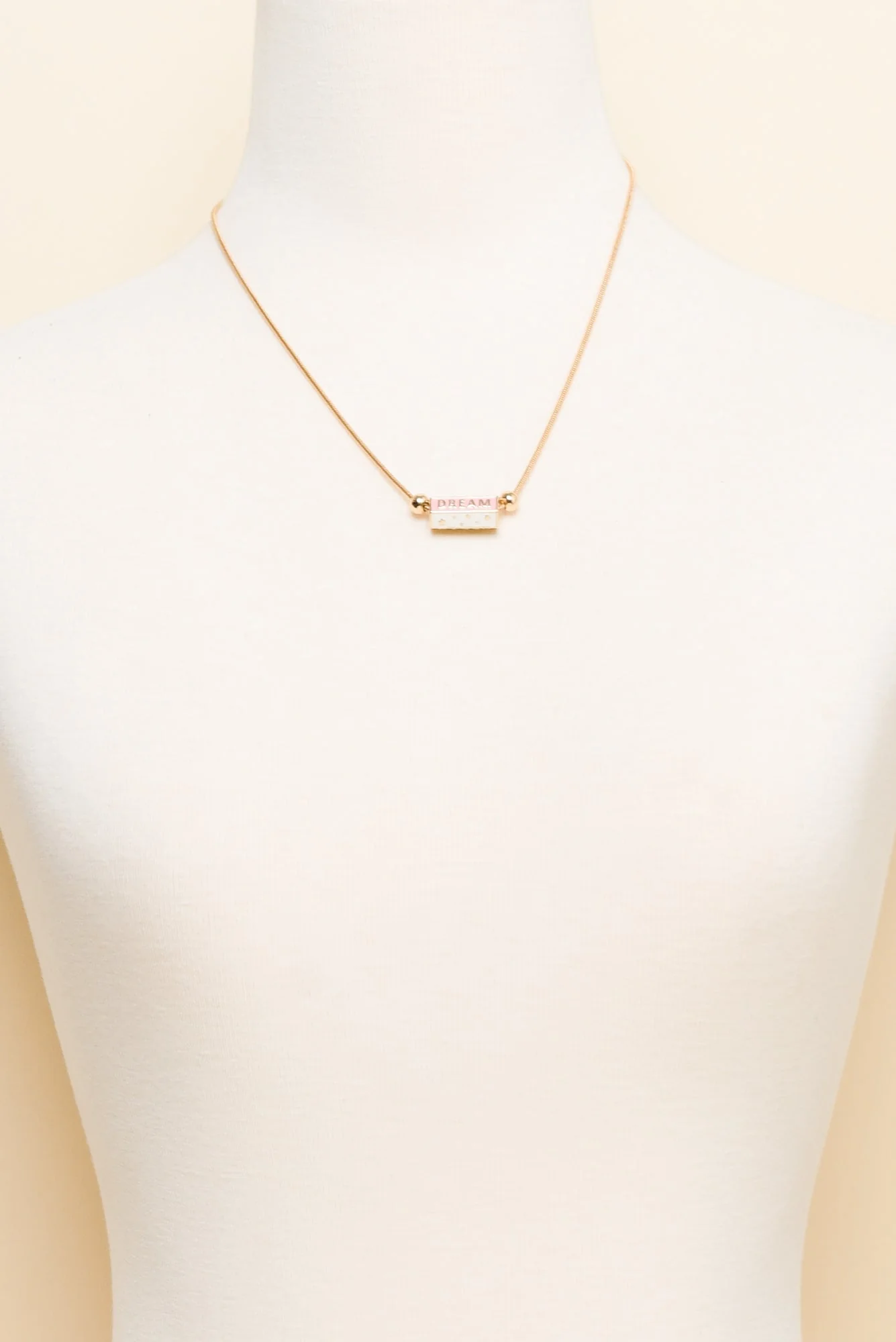 Gasly Gold Happy Chain Necklace - Image 2
