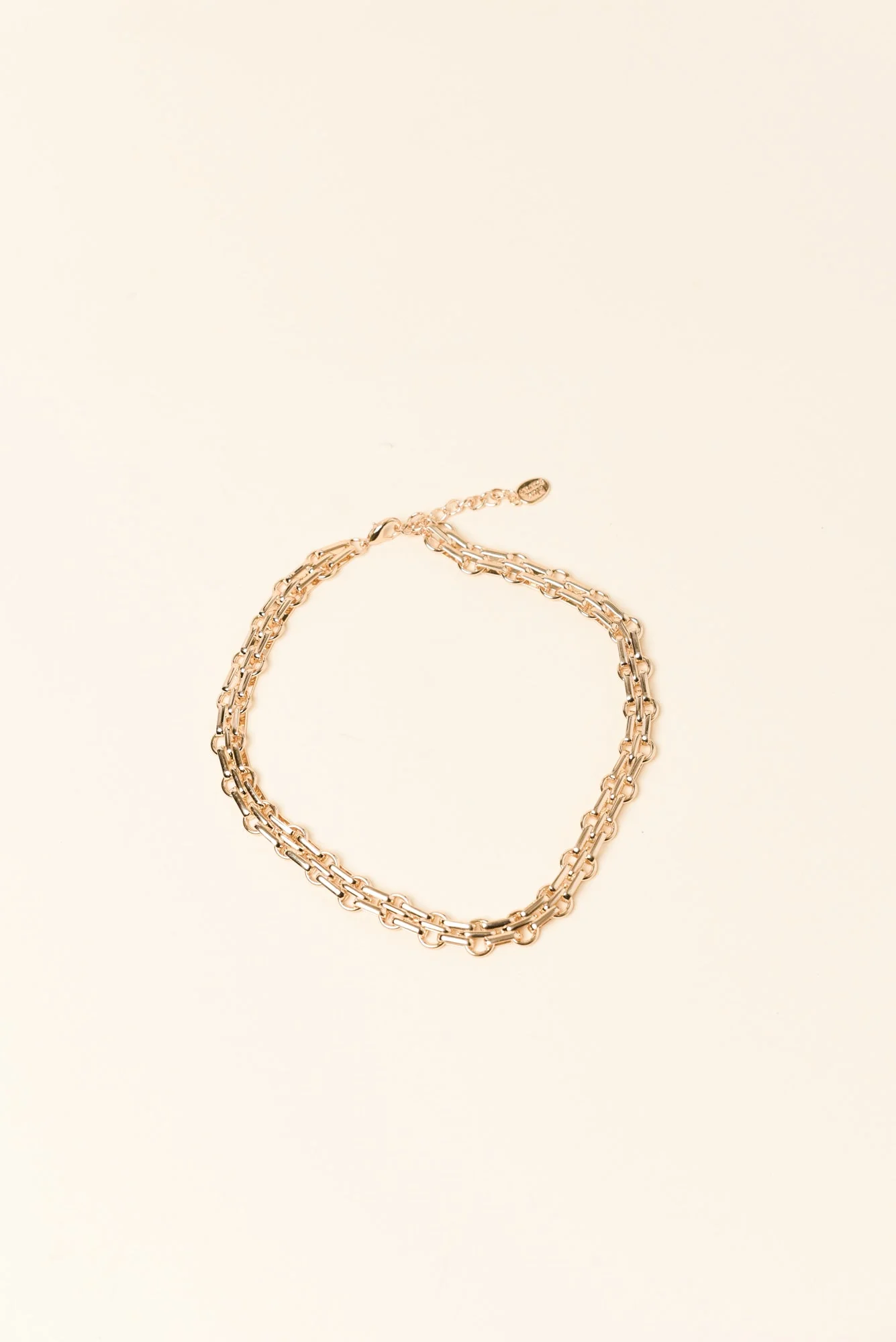Hanly Gold Linked Chain Necklace