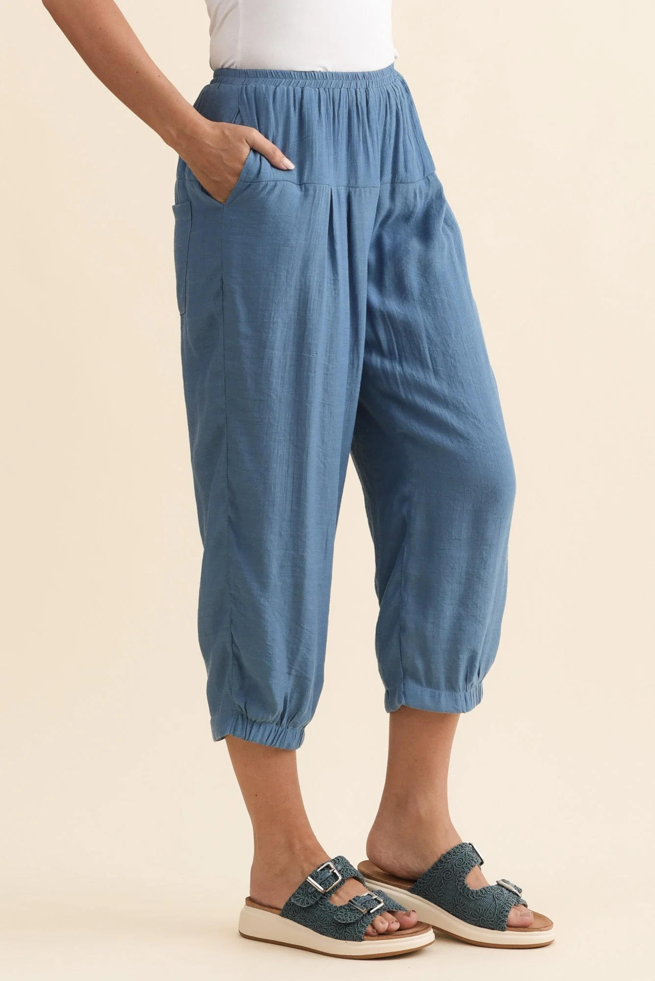Harden Steel Cotton Blend Pants - Image 4