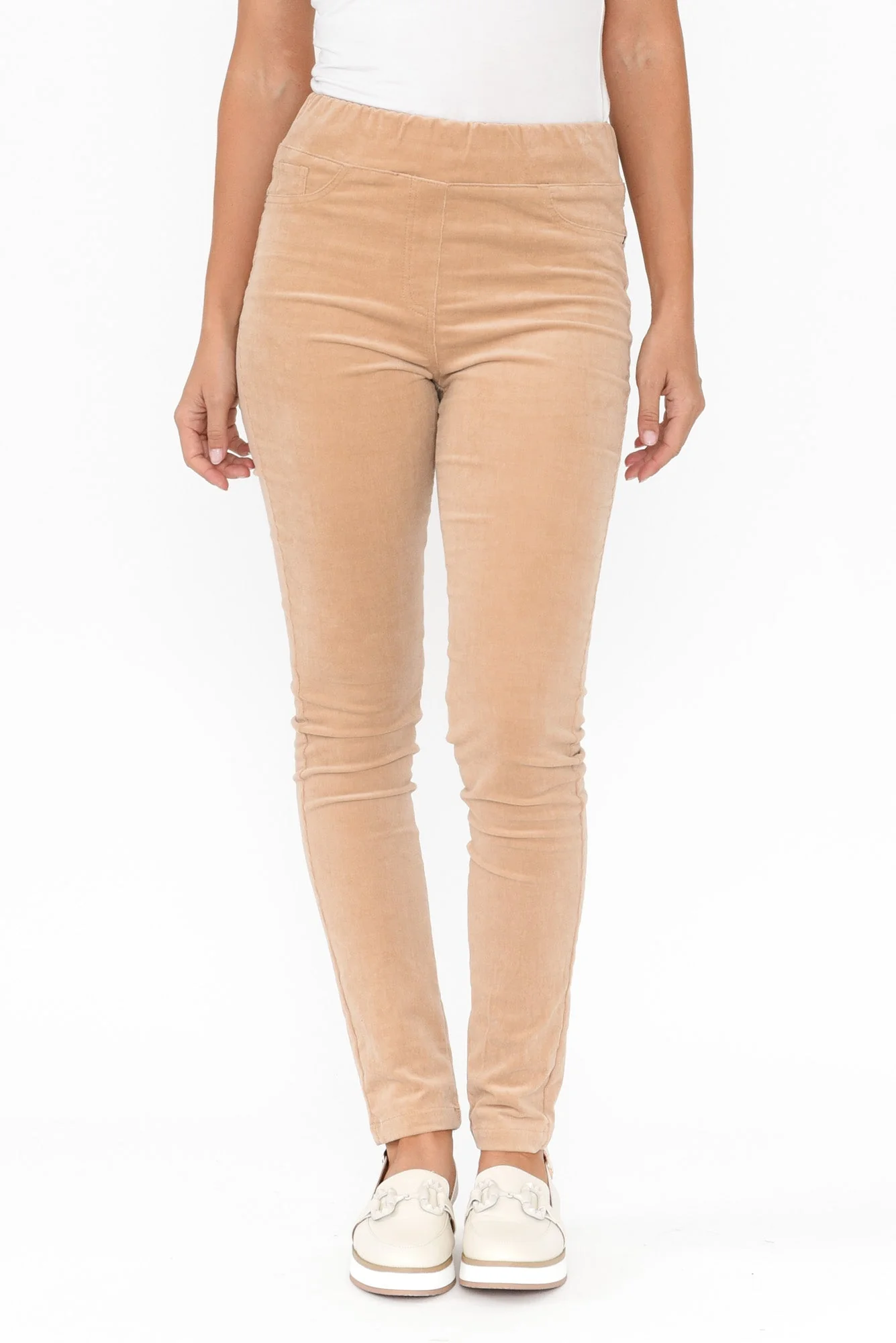 Harper Mocha Corduroy Pants