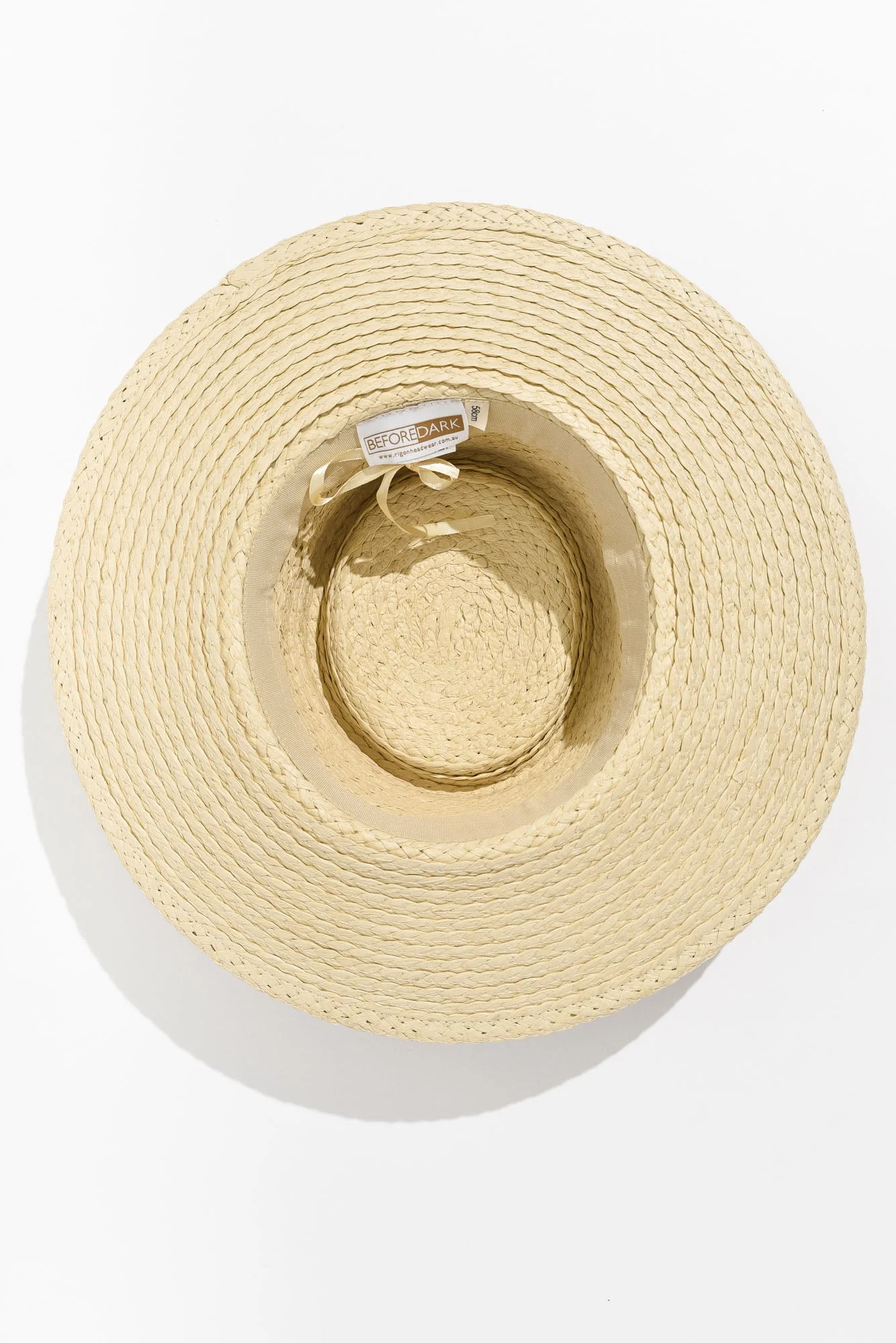 Hayman Natural Raffia Capeline - Image 5