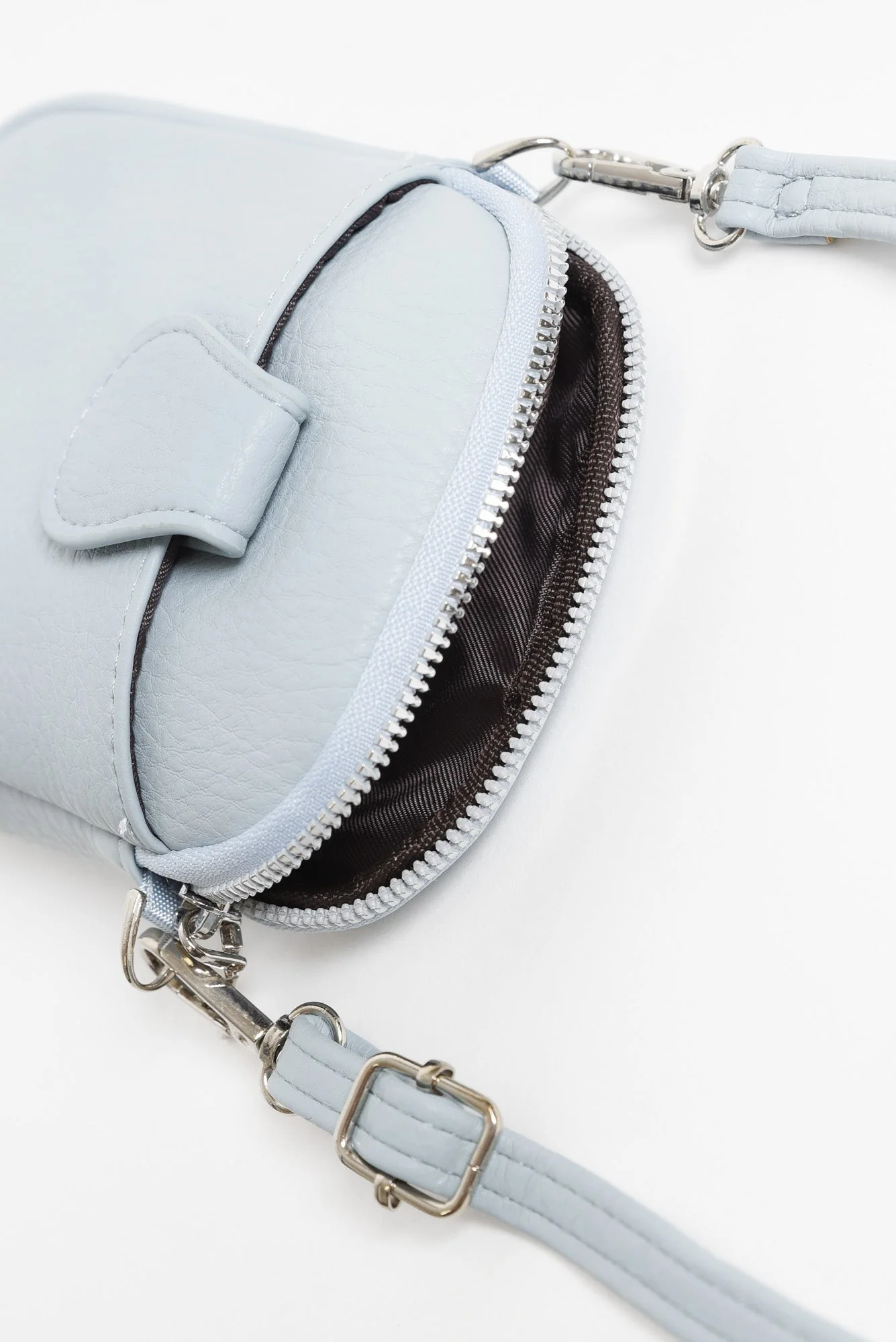 Hollis Blue Crossbody Bag - Image 3