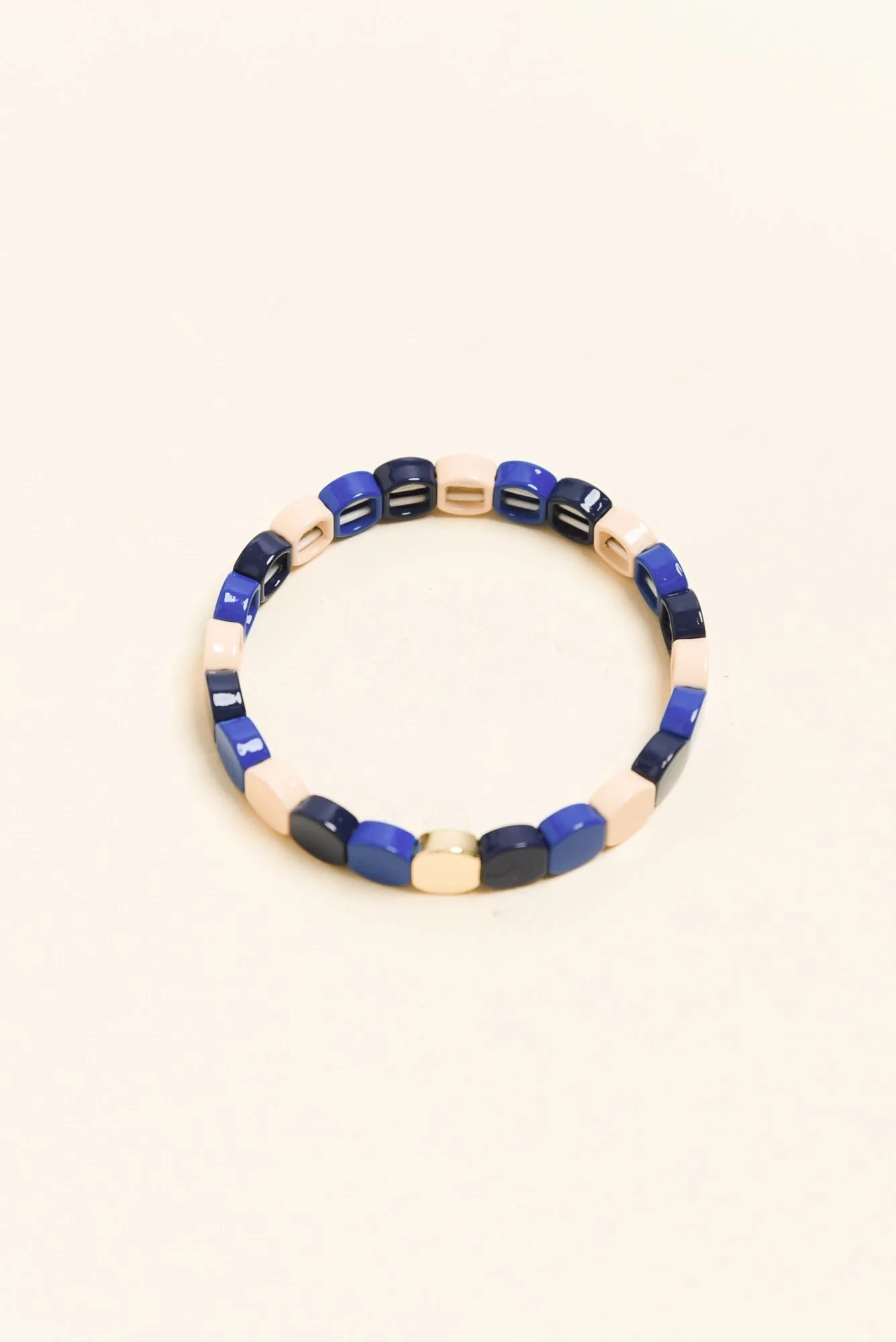 Ivy Blue Beaded Bracelet