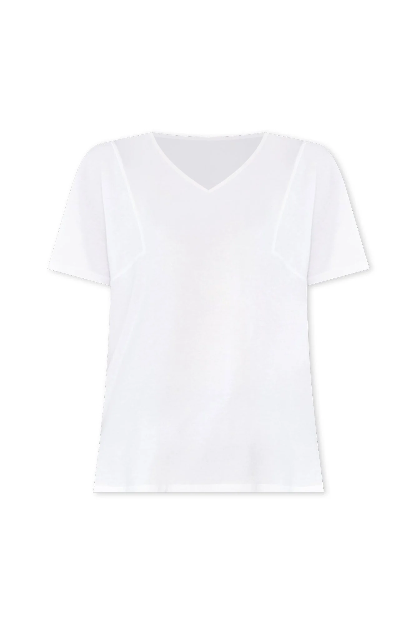 Ivy White Micro Modal Swing Tee - Image 6
