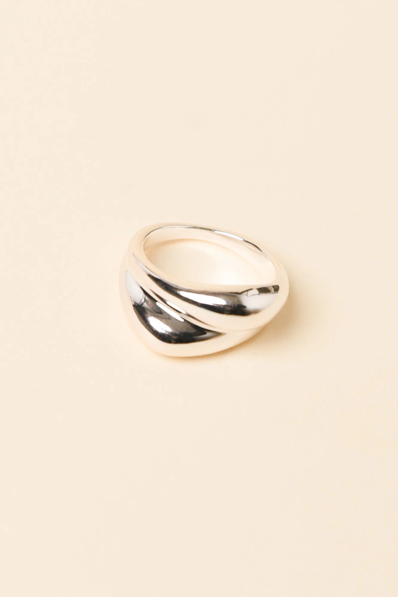 Jem Silver Double Band Ring