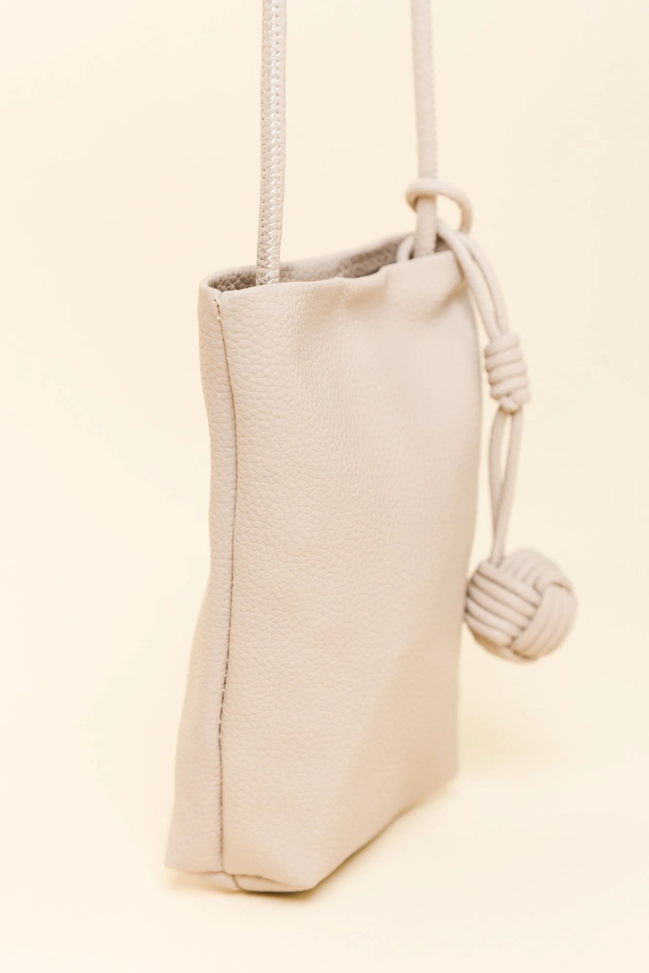 Jimmy Taupe Crossbody Bag - Image 2