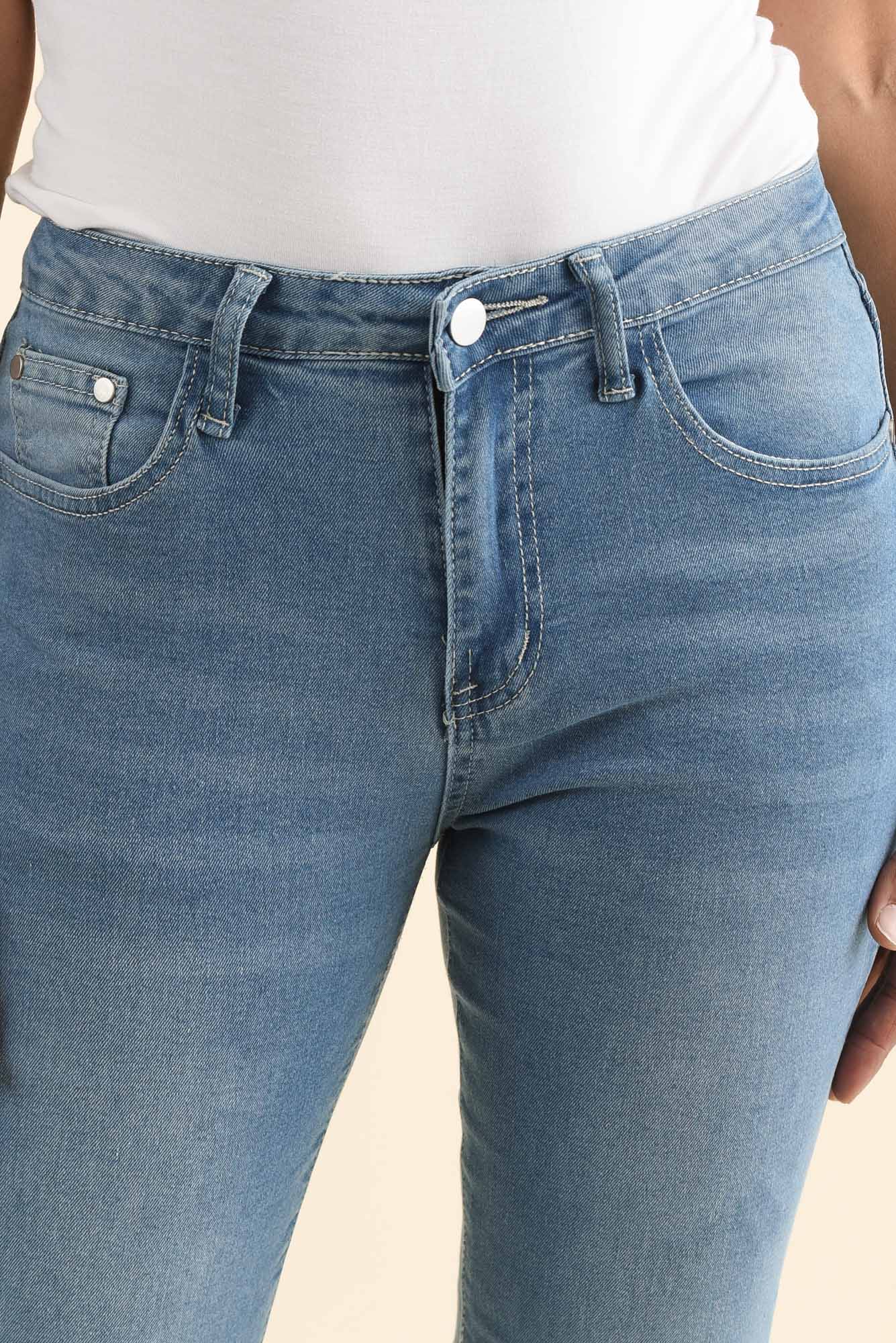 Kairi Blue Cotton Jeans - Image 5
