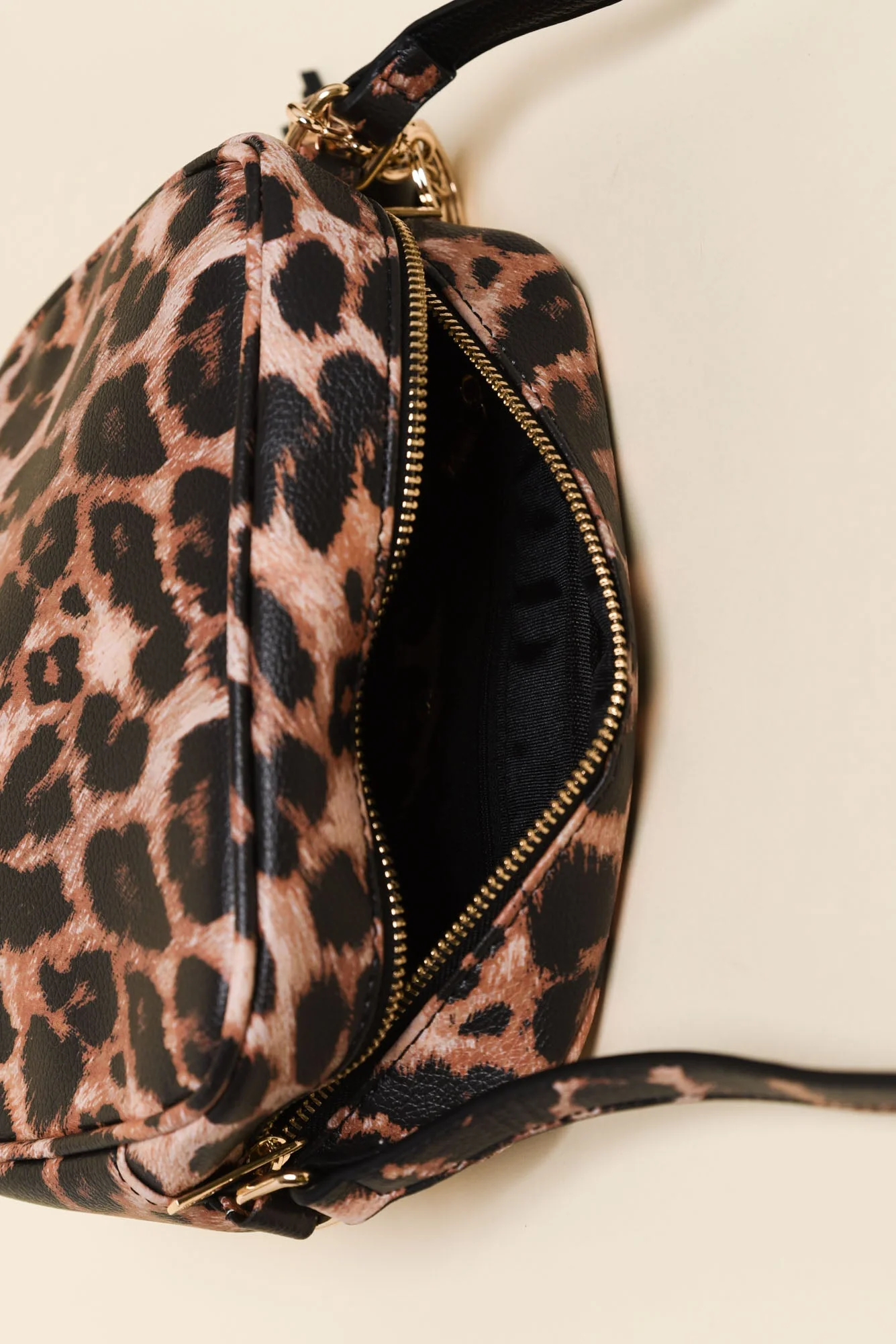 Katie Brown Leopard Crossbody Bag - Image 3